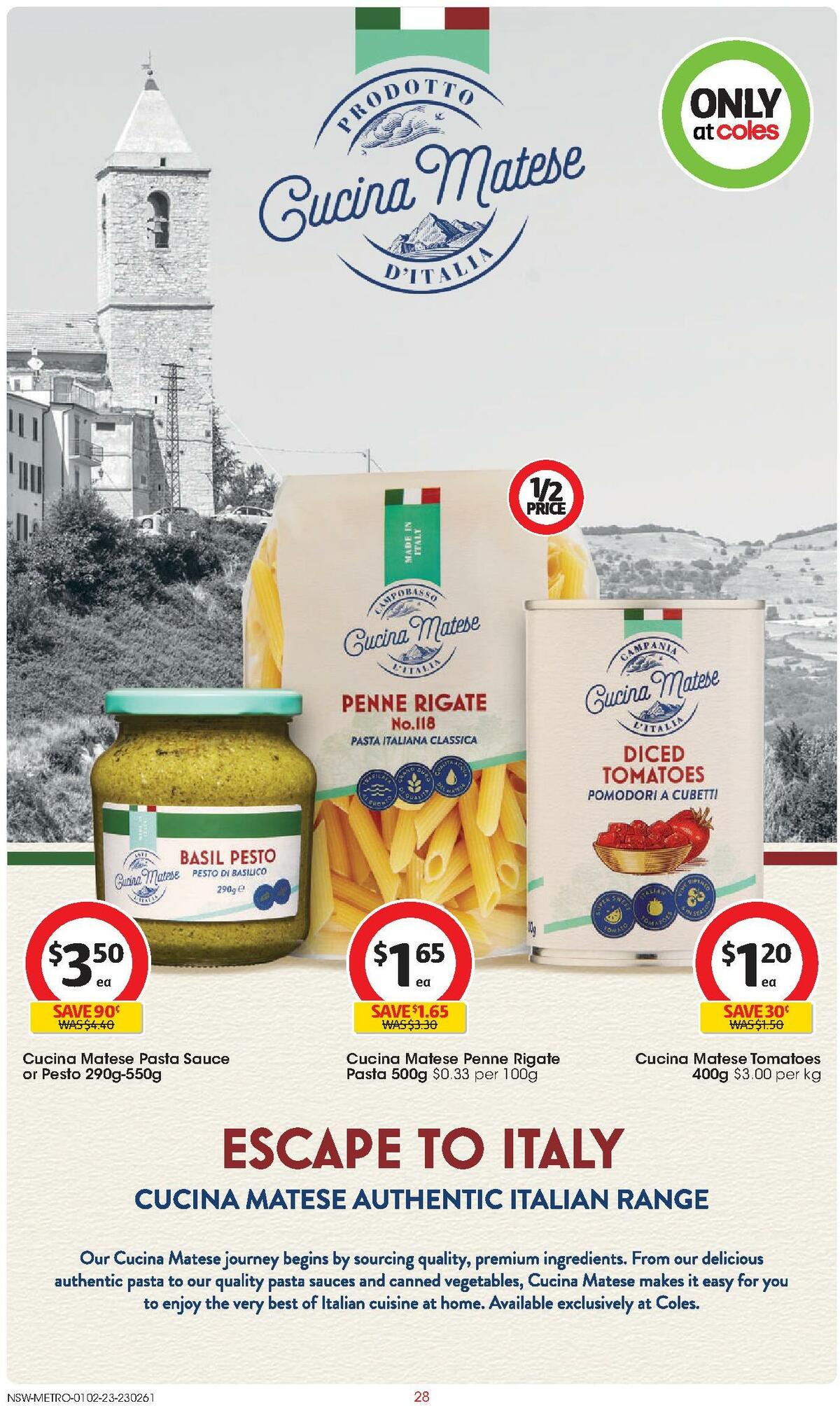 Coles Catalogues from 1 February