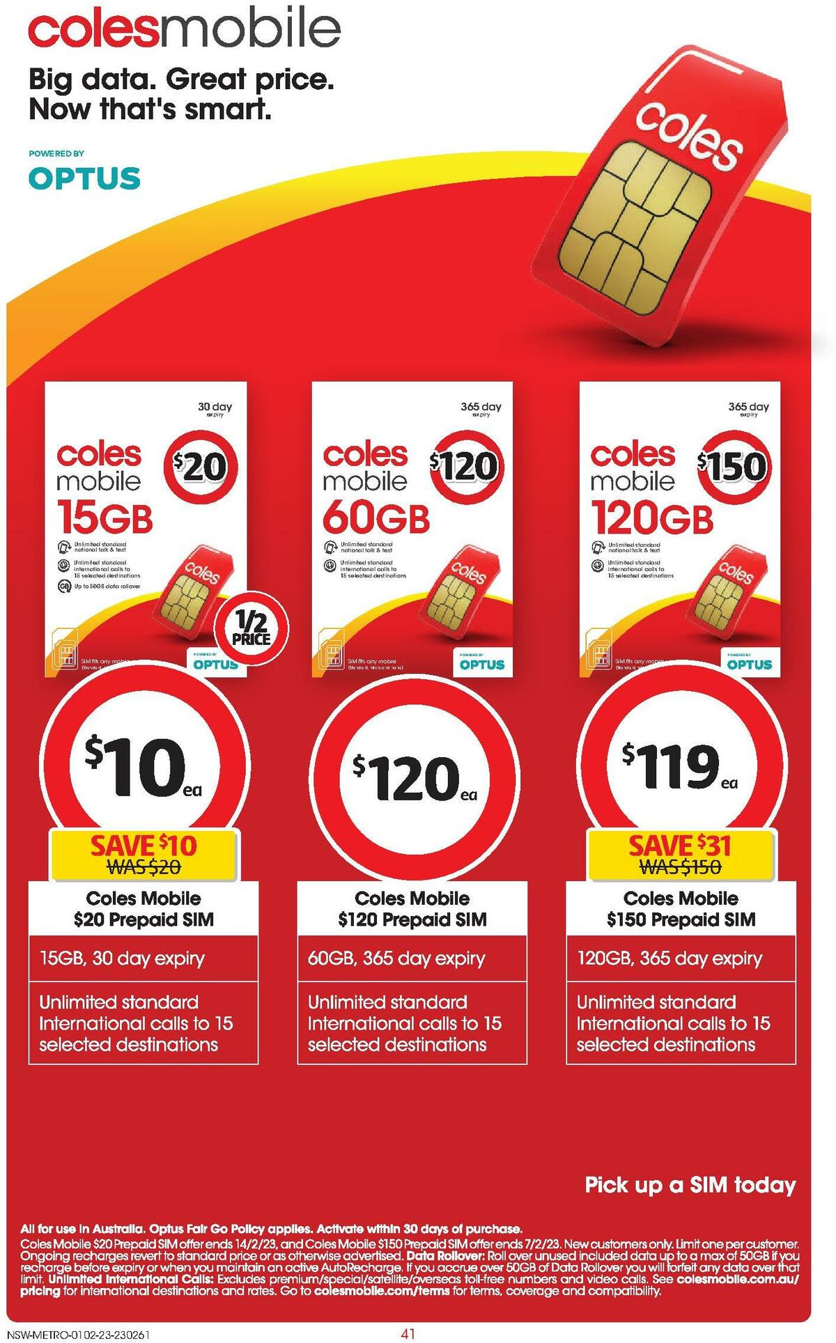 Coles Catalogues from 1 February