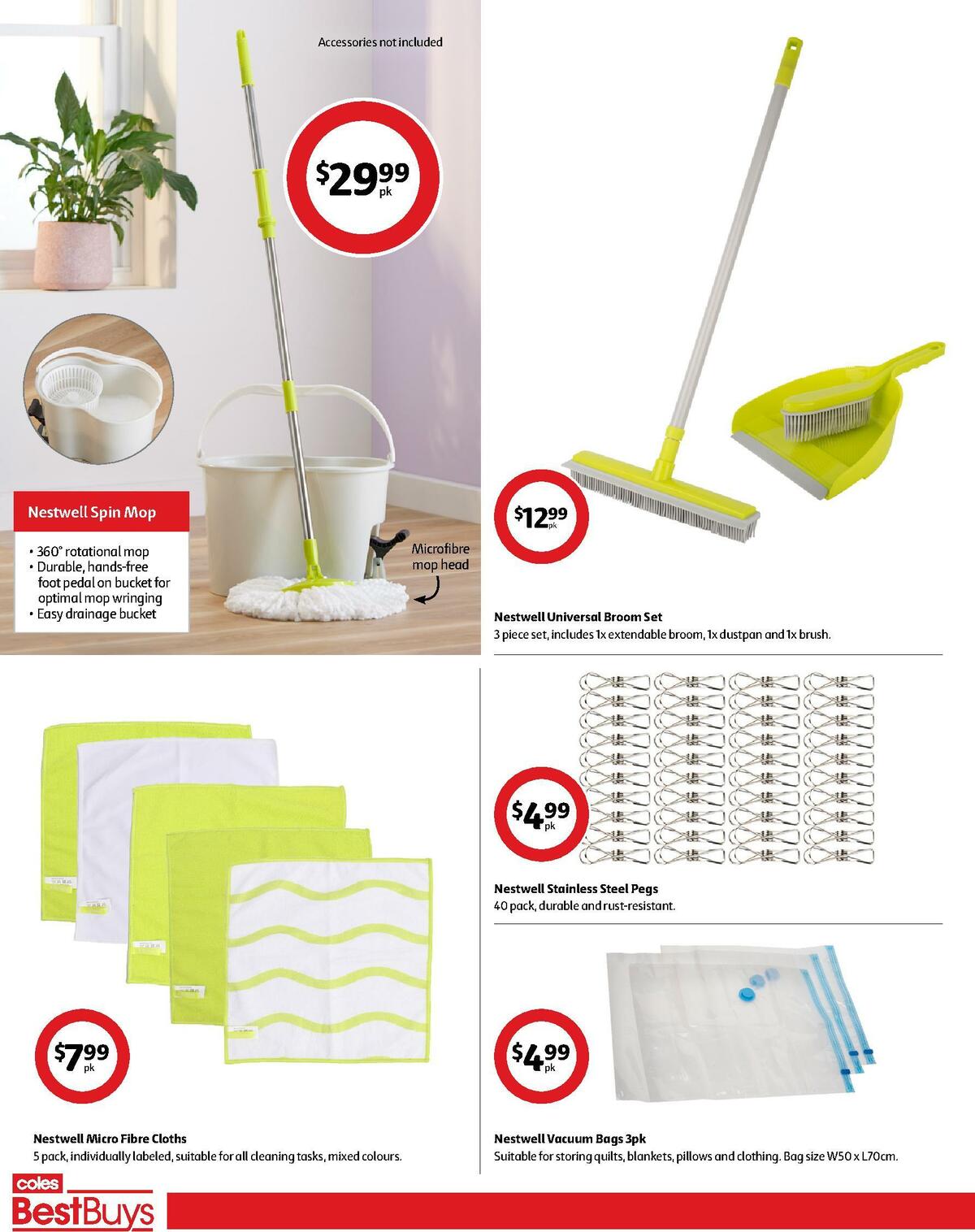 Coles Best Buys - Home Essentials Catalogues from 3 February