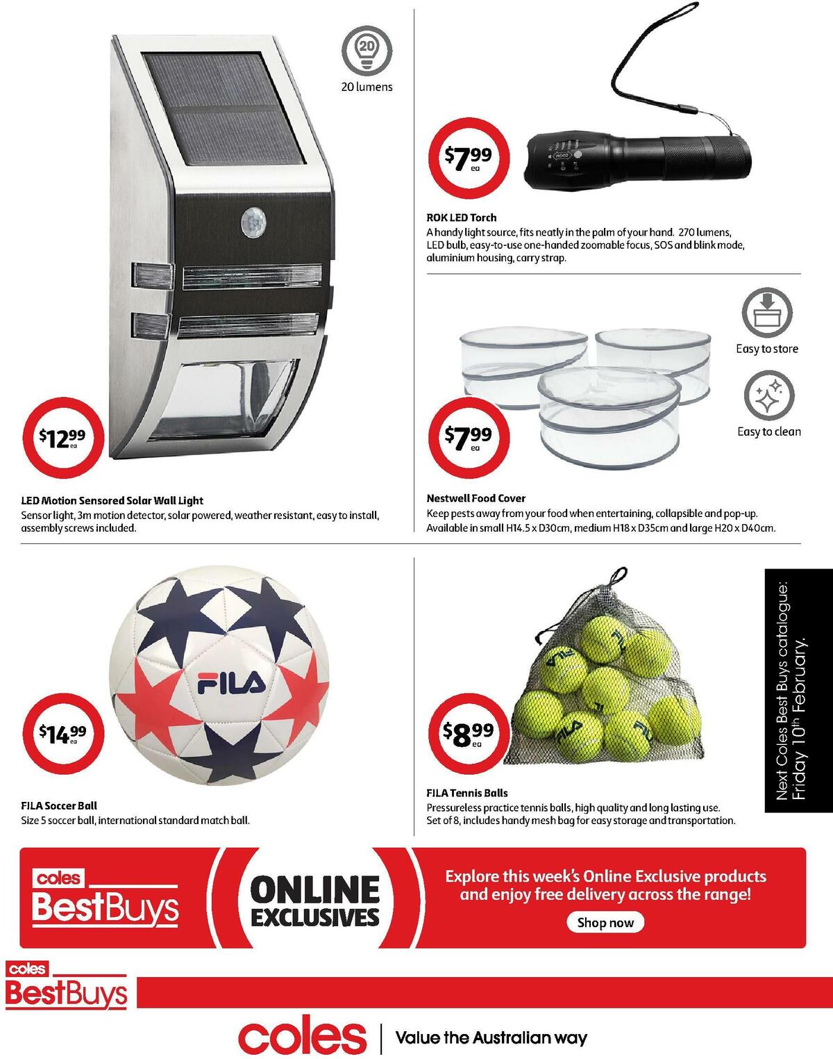 Coles Best Buys - Home Essentials Catalogues from 3 February