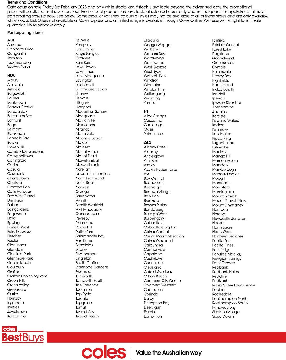 Coles Best Buys - Home Essentials Catalogues from 3 February