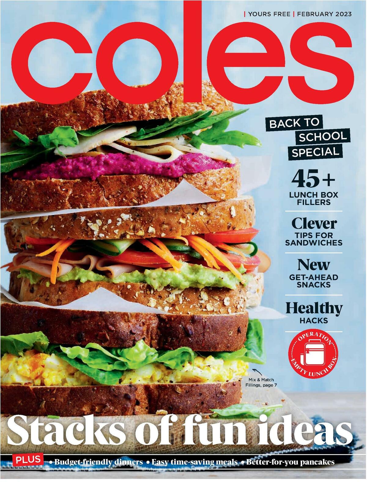 Coles Magazine February 2023 Catalogues from 1 February