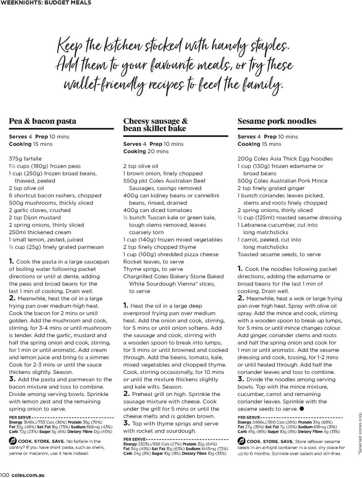 Coles Magazine February 2023 Catalogues from 1 February