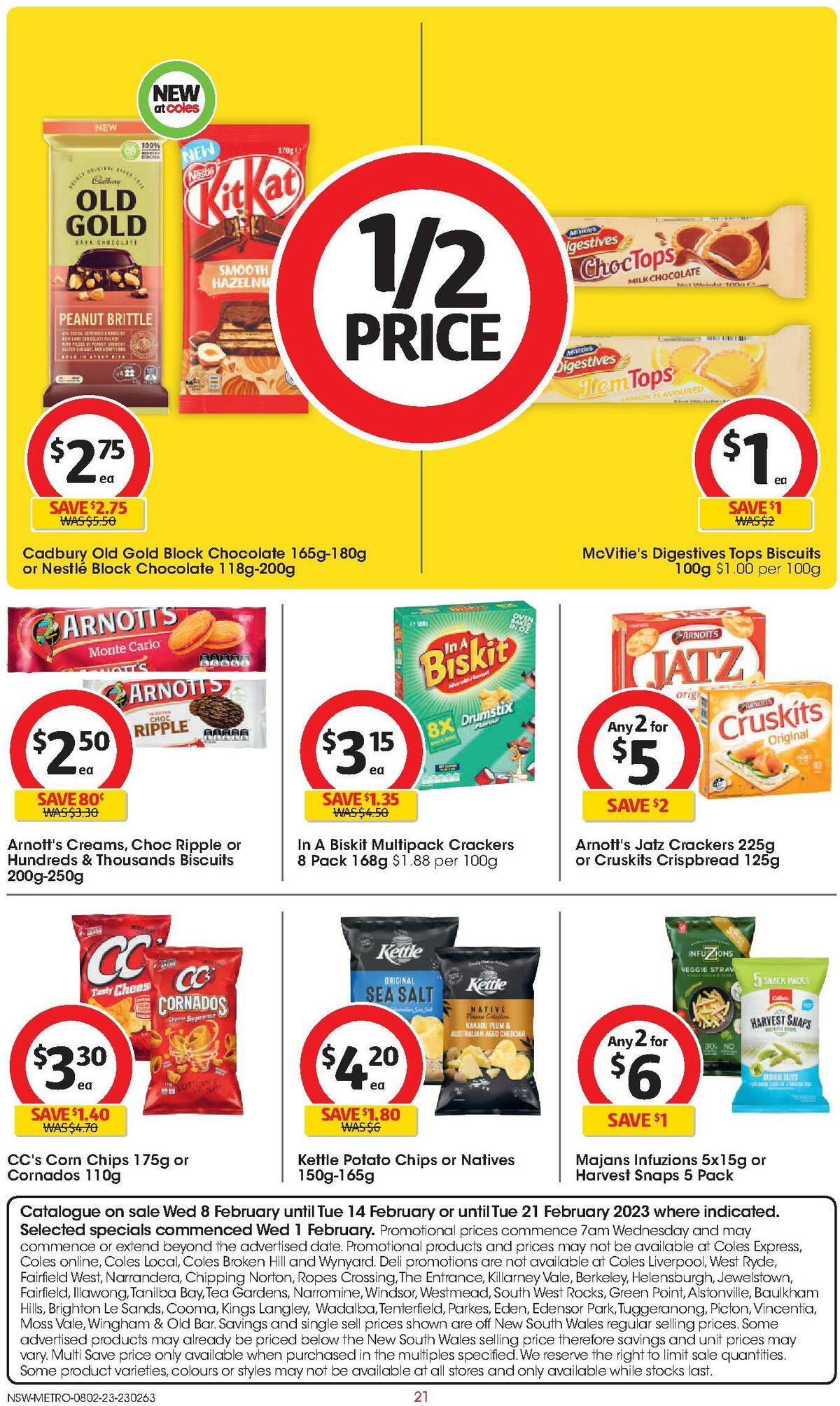 Coles Catalogues from 8 February