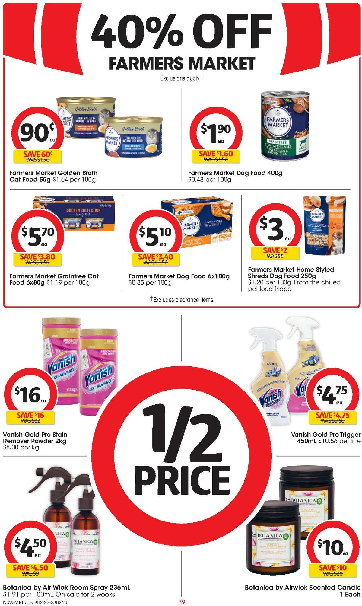 Coles Catalogues from 8 February