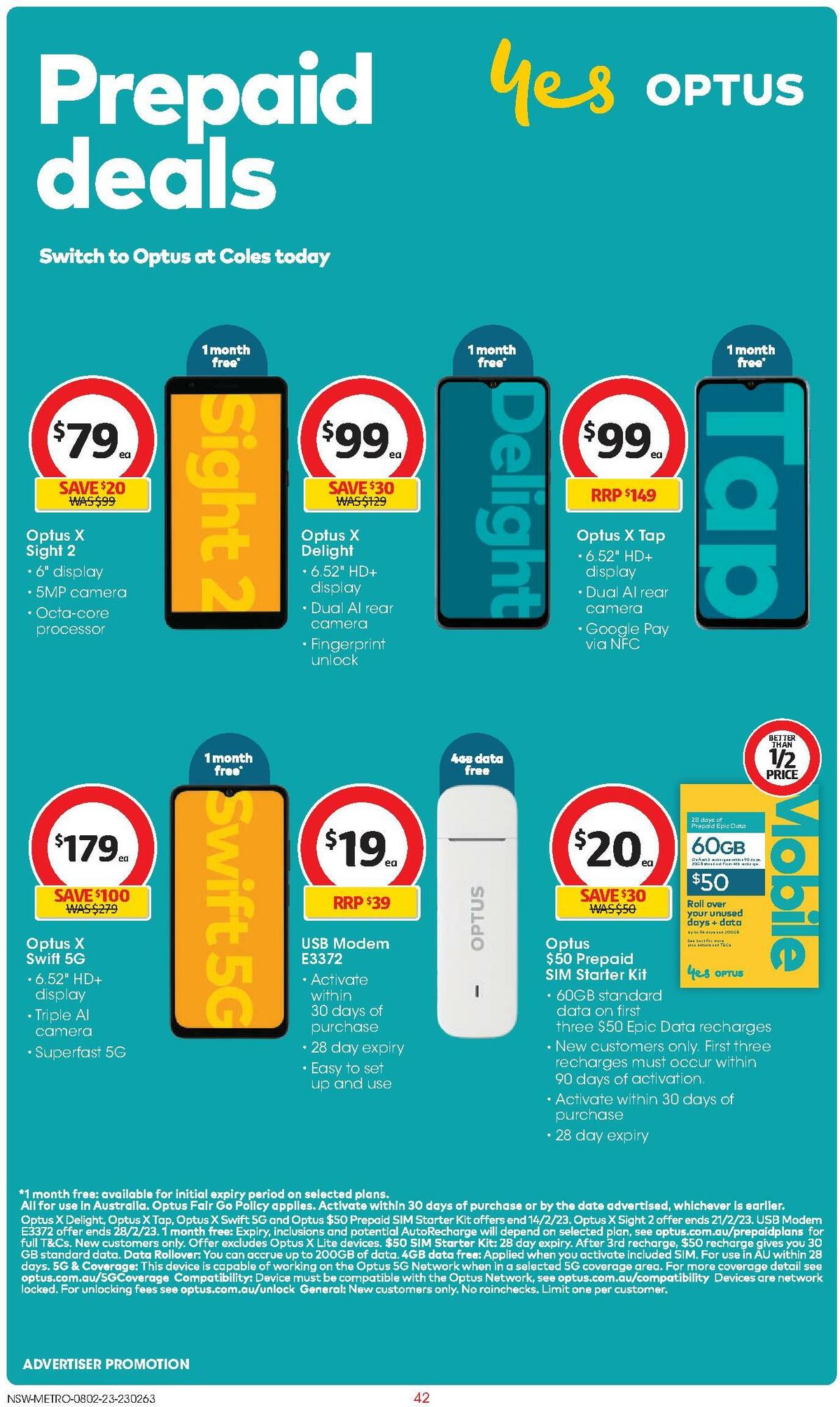 Coles Catalogues from 8 February
