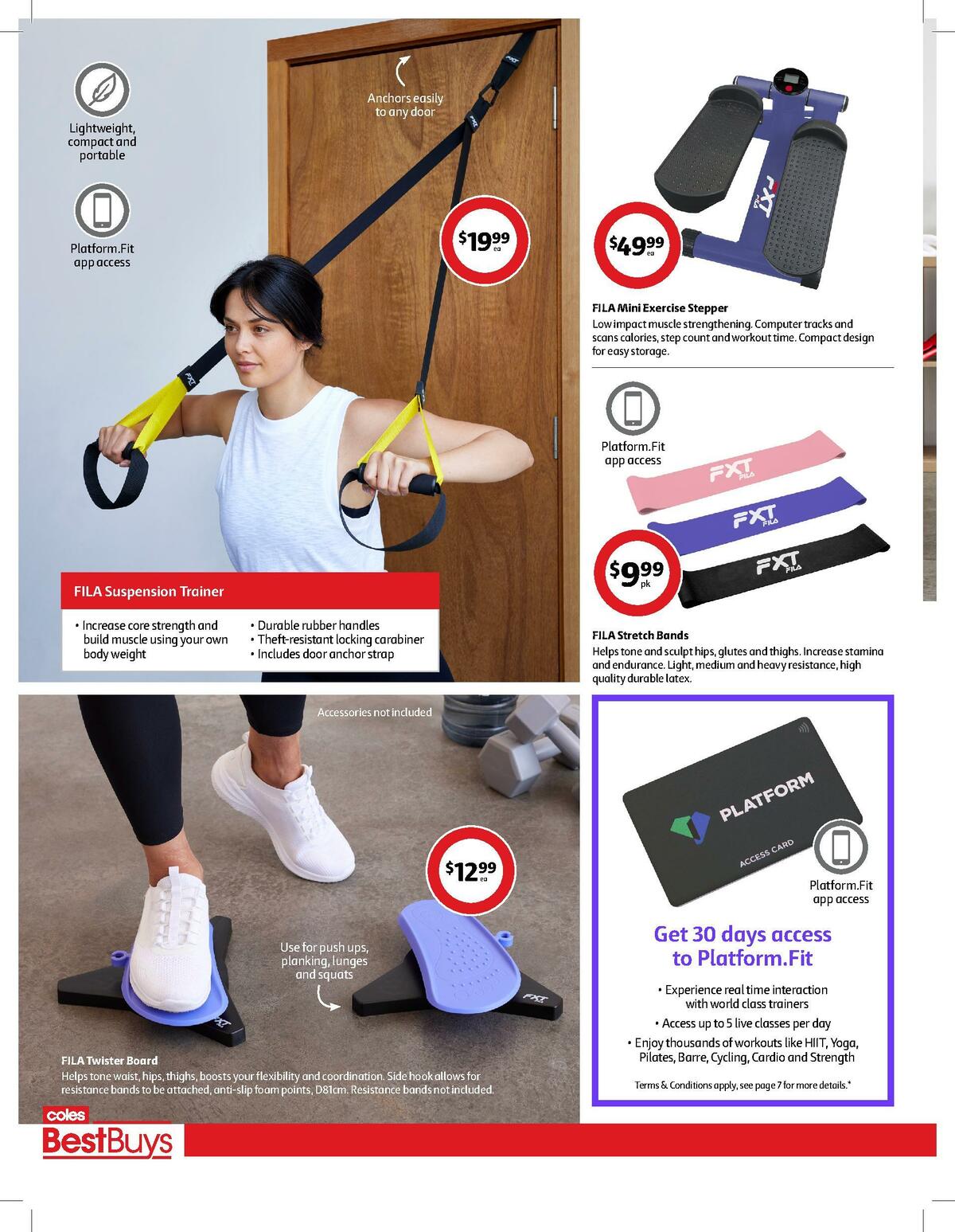 Coles Best Buys - Fitness Catalogues from 10 February