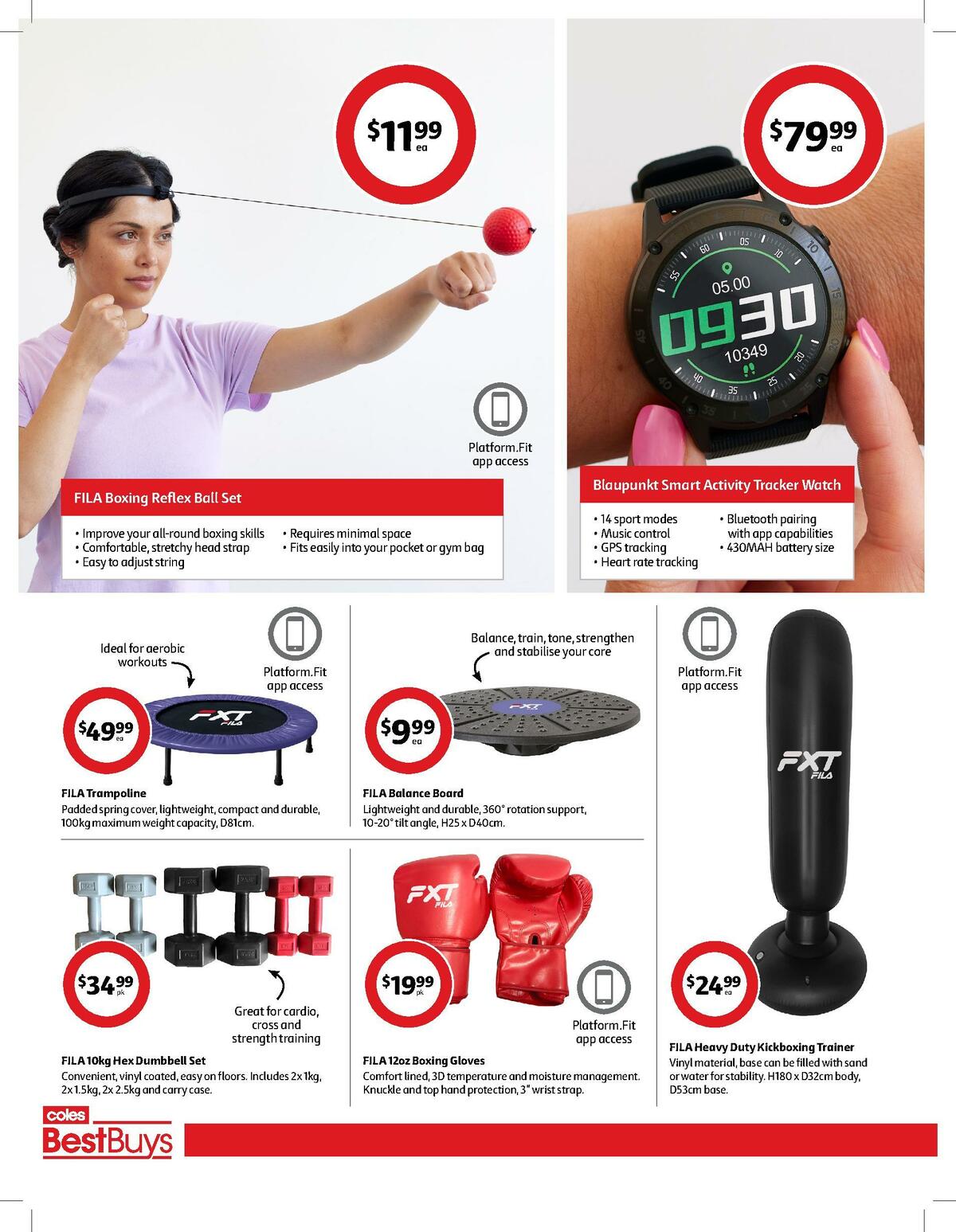 Coles Best Buys - Fitness Catalogues from 10 February