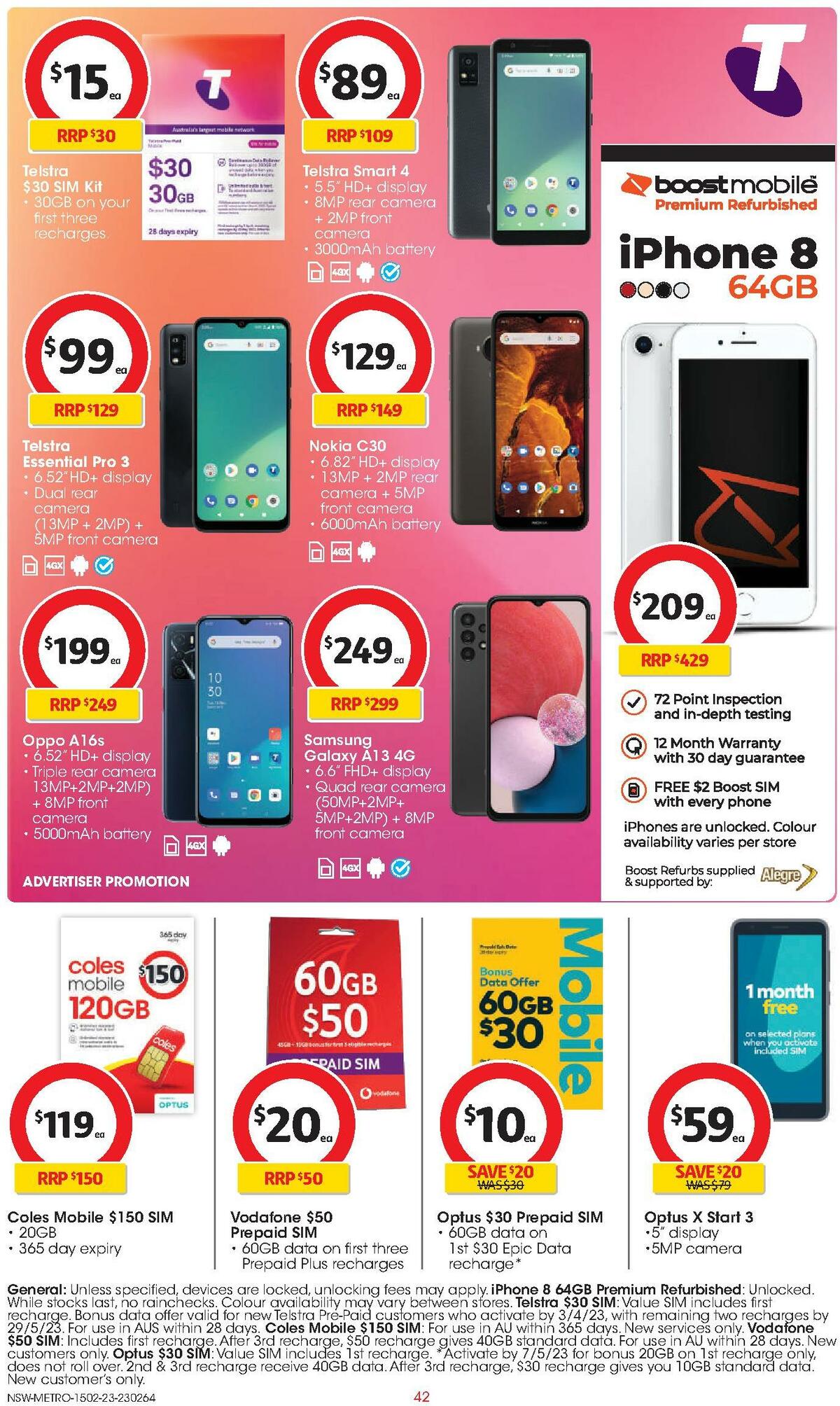 Coles Catalogues from 15 February