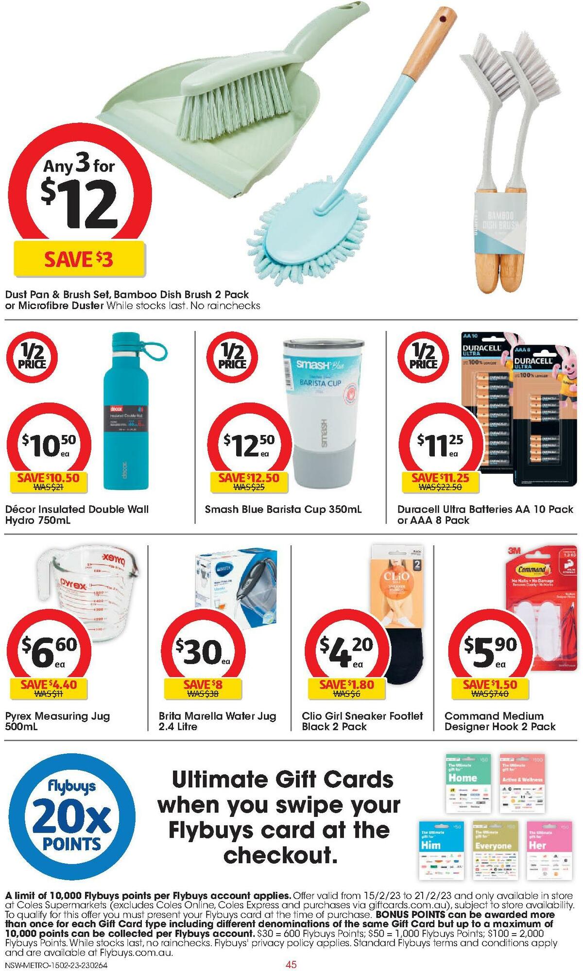Coles Catalogues from 15 February