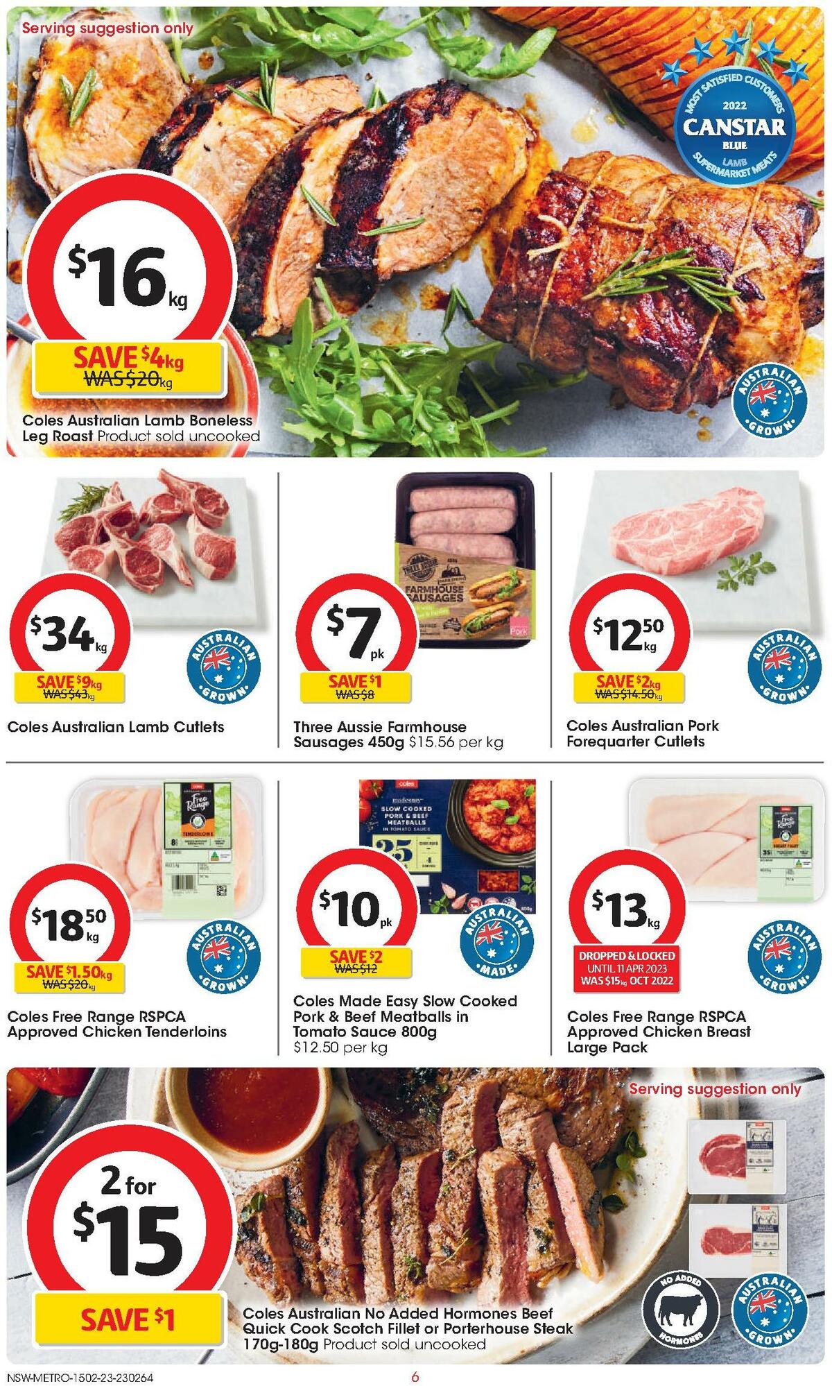 Coles Catalogues from 15 February