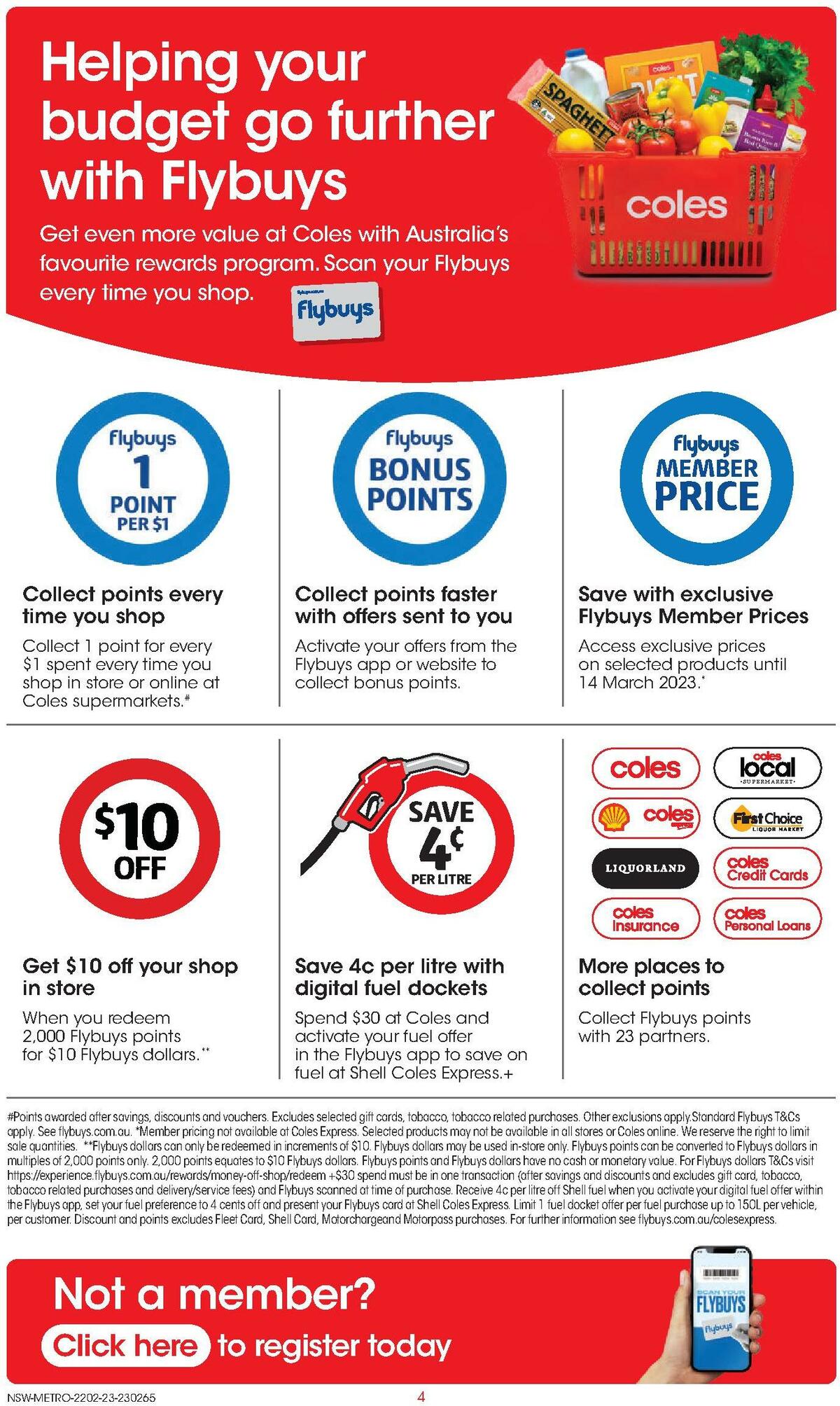 Coles Catalogues from 22 February