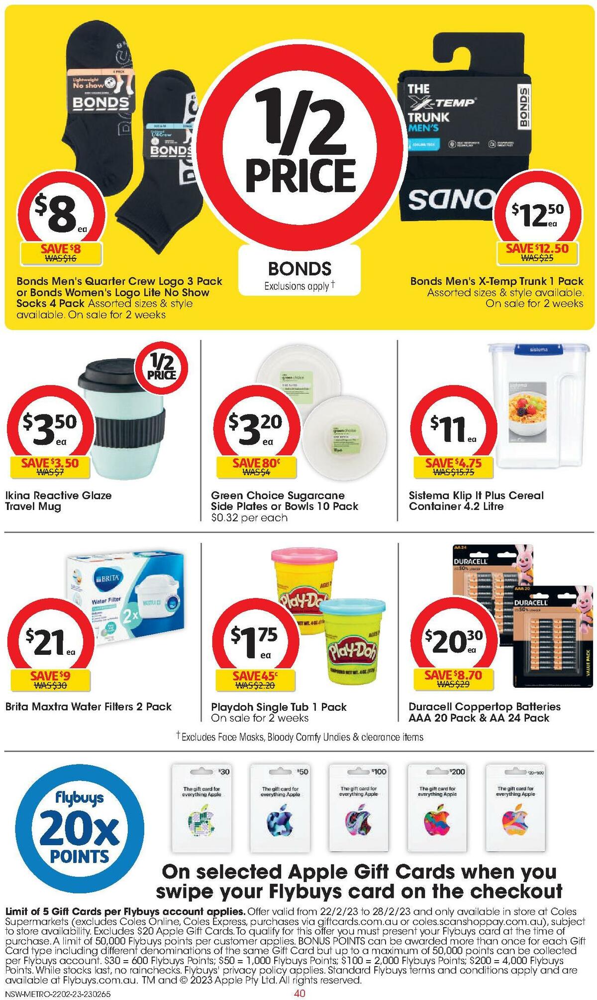 Coles Catalogues from 22 February
