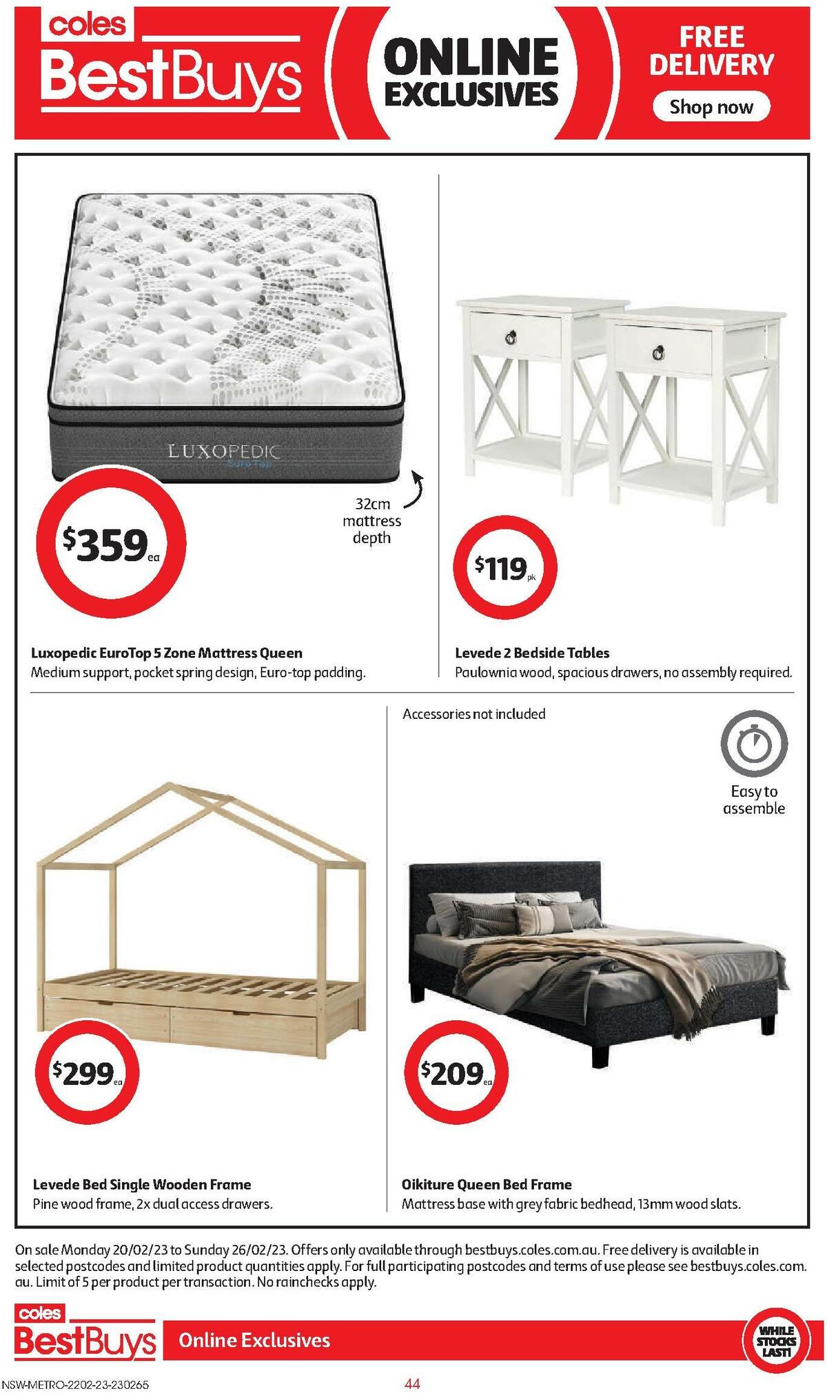 Coles Catalogues from 22 February