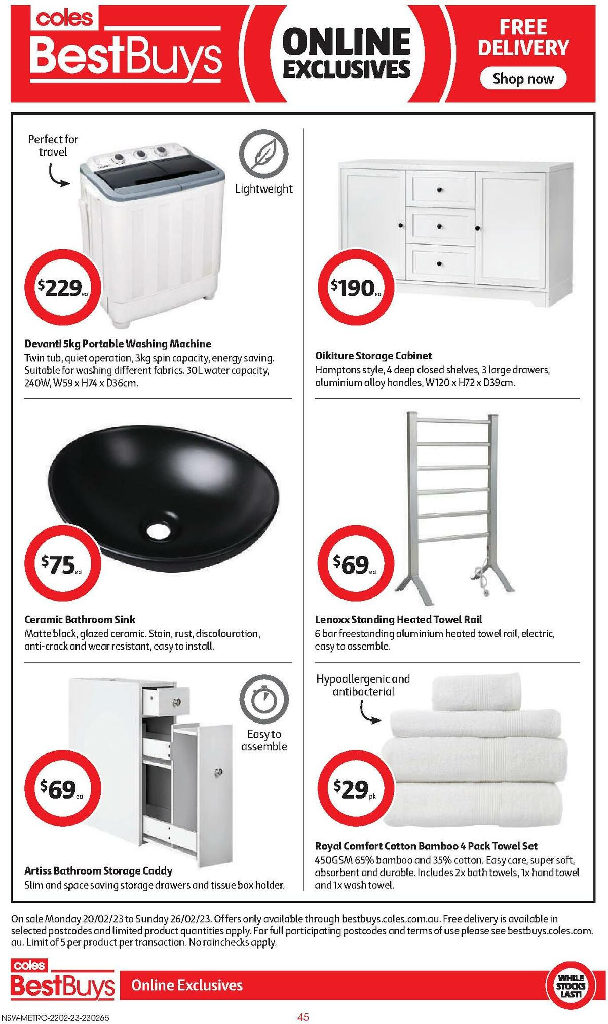 Coles Catalogues from 22 February