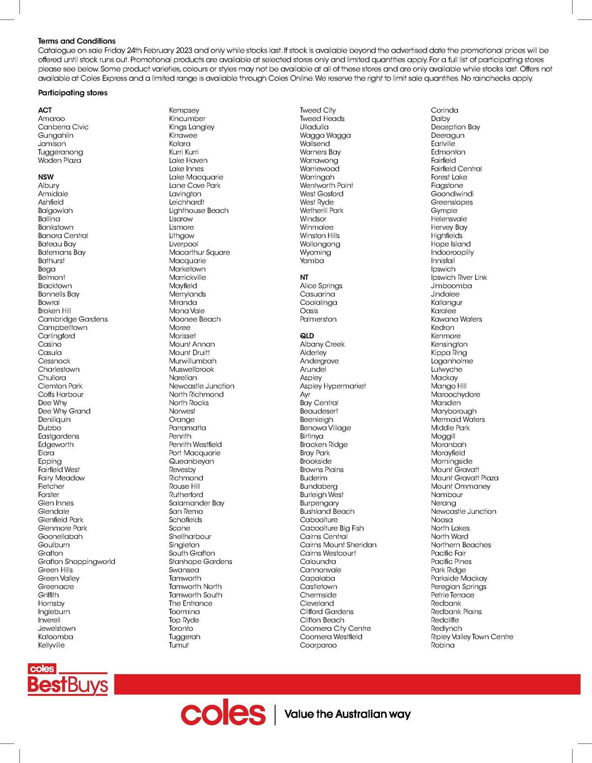 Coles Best Buys - Home Refresh Catalogues from 24 February