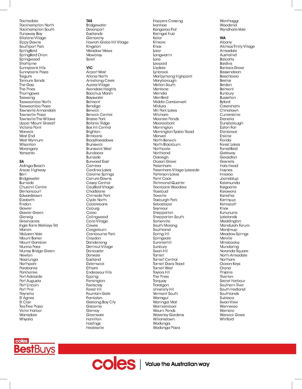 Coles Best Buys - Home Refresh Catalogues from 24 February