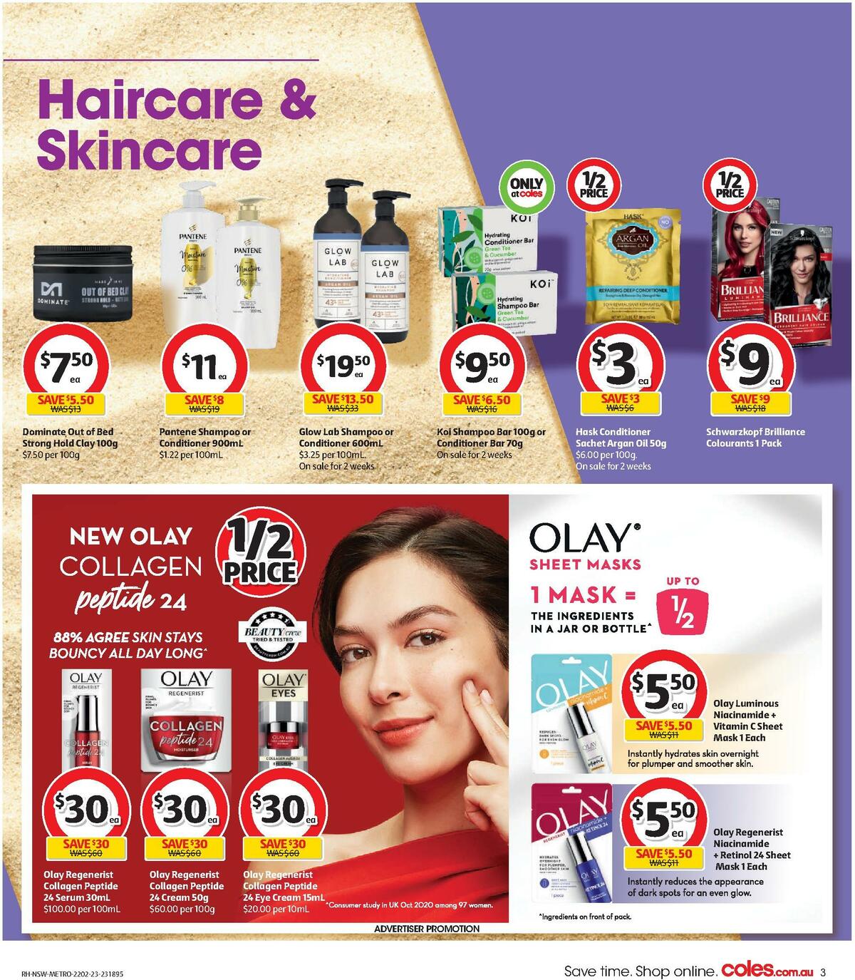 Coles Health & Beauty NSW METRO Catalogues from 22 February
