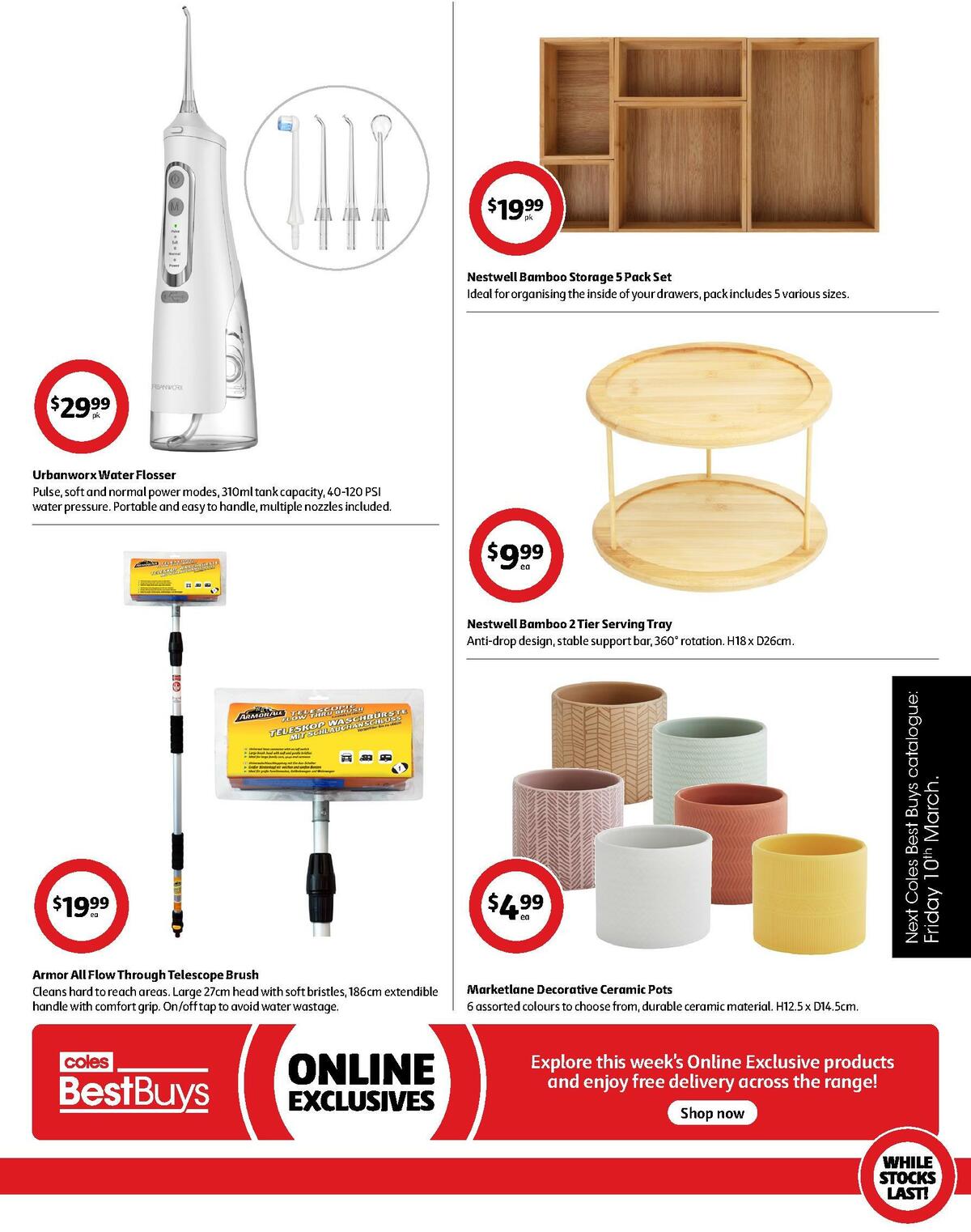 Coles Best Buys - Independent Living Catalogues from 3 March