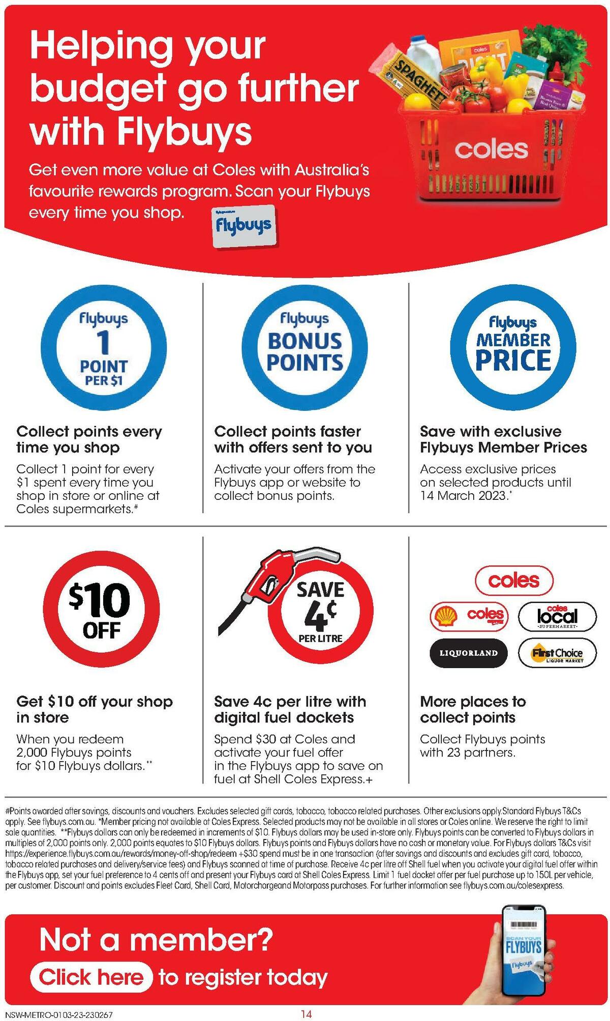 Coles Catalogues from 1 March