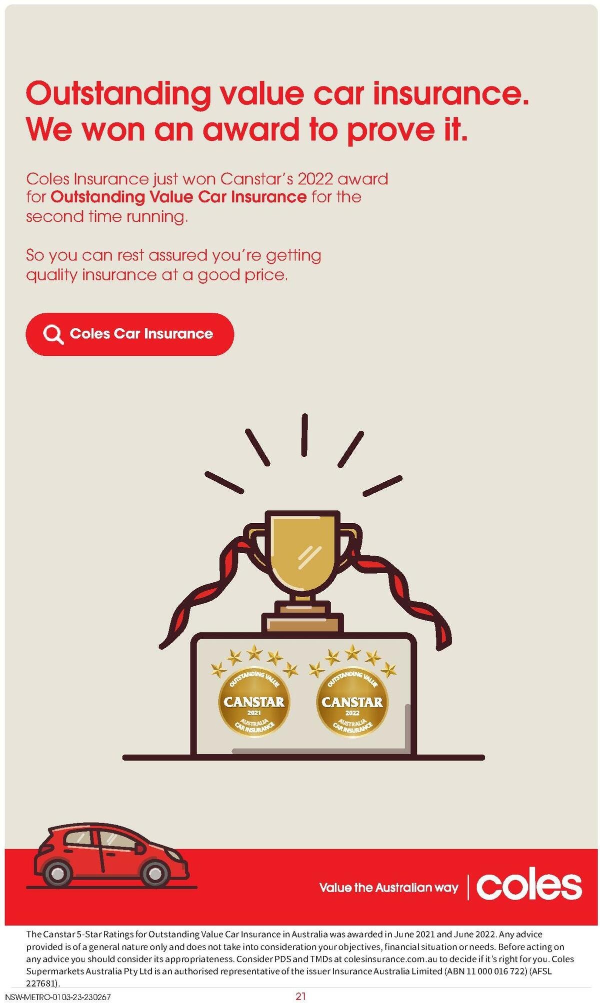 Coles Catalogues from 1 March