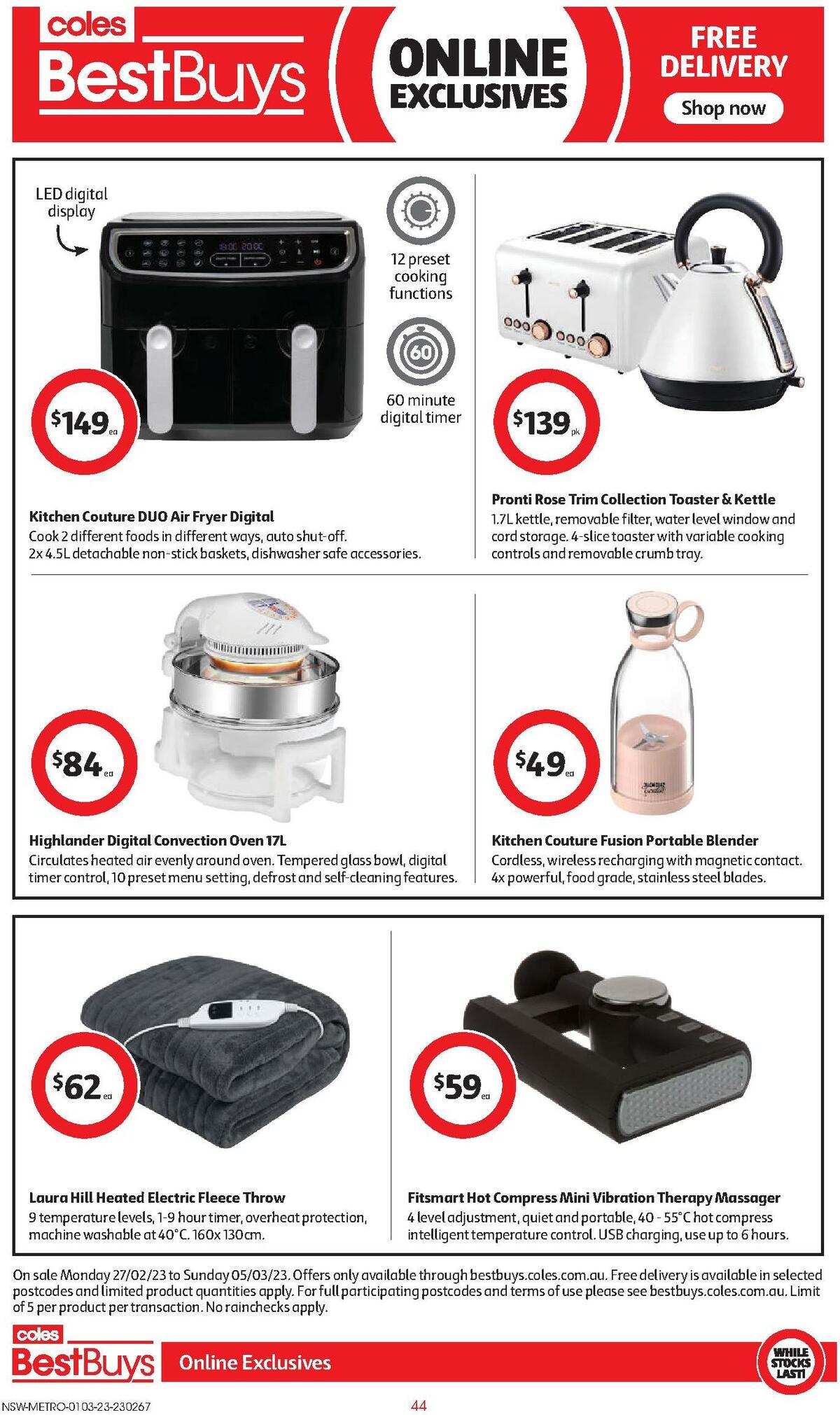 Coles Catalogues from 1 March