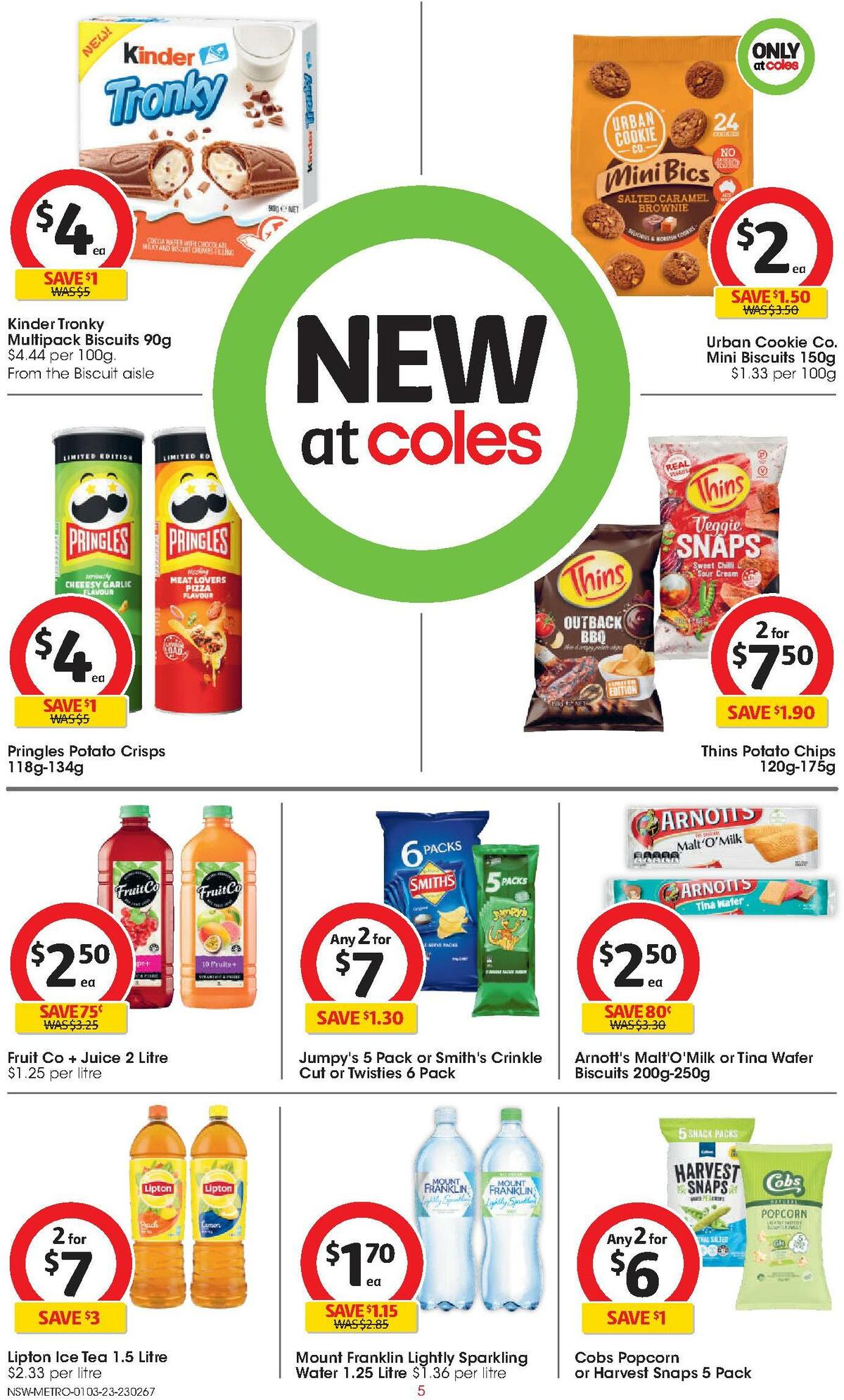 Coles Catalogues from 1 March