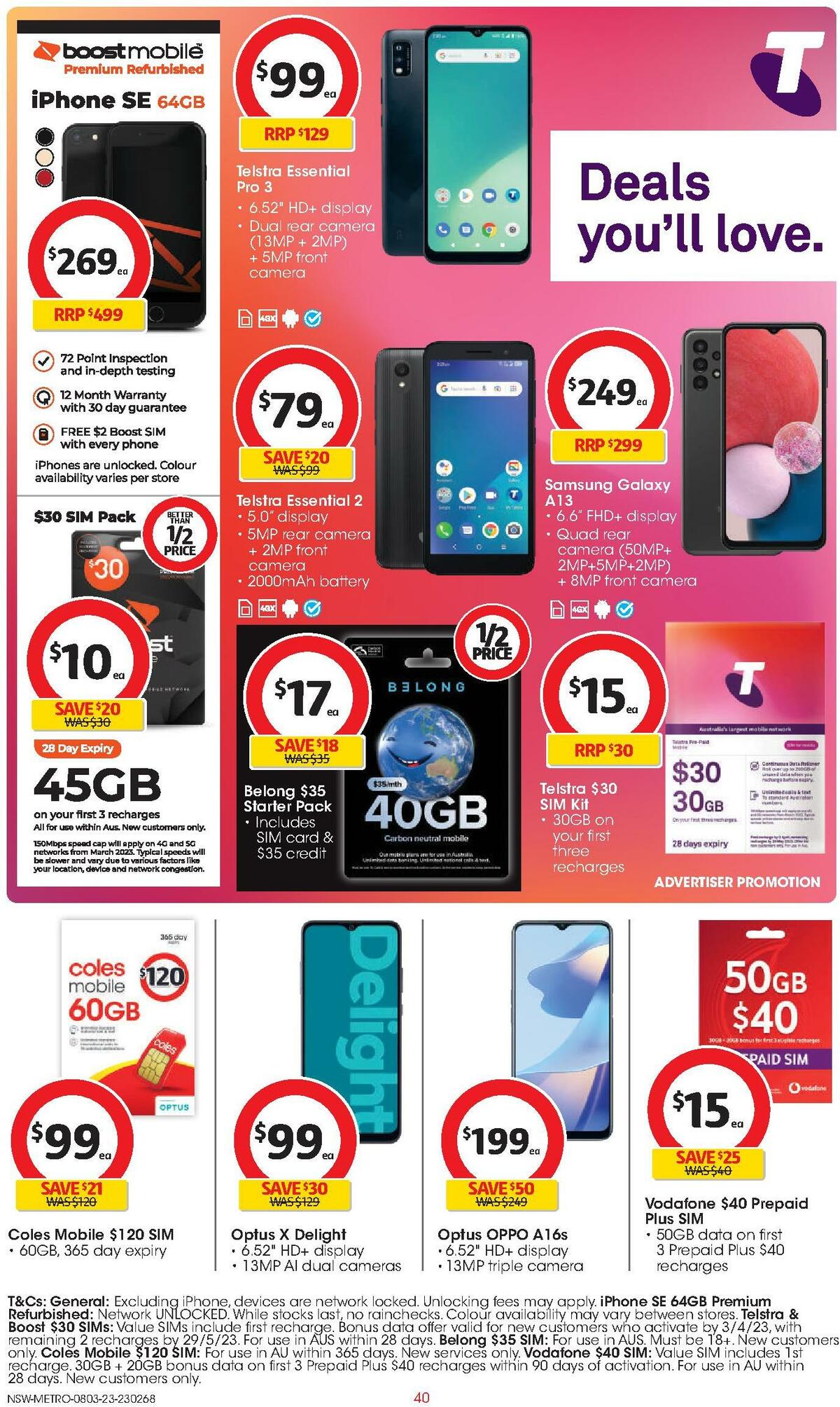 Coles Catalogues from 8 March