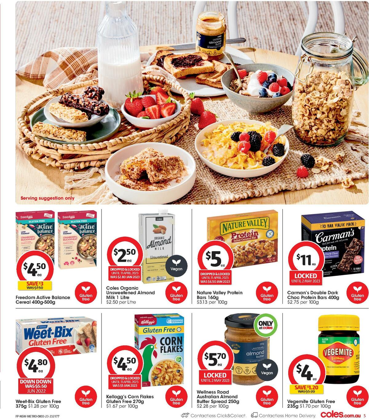 Coles Coeliac Awareness NSW METRO Catalogues from 8 March