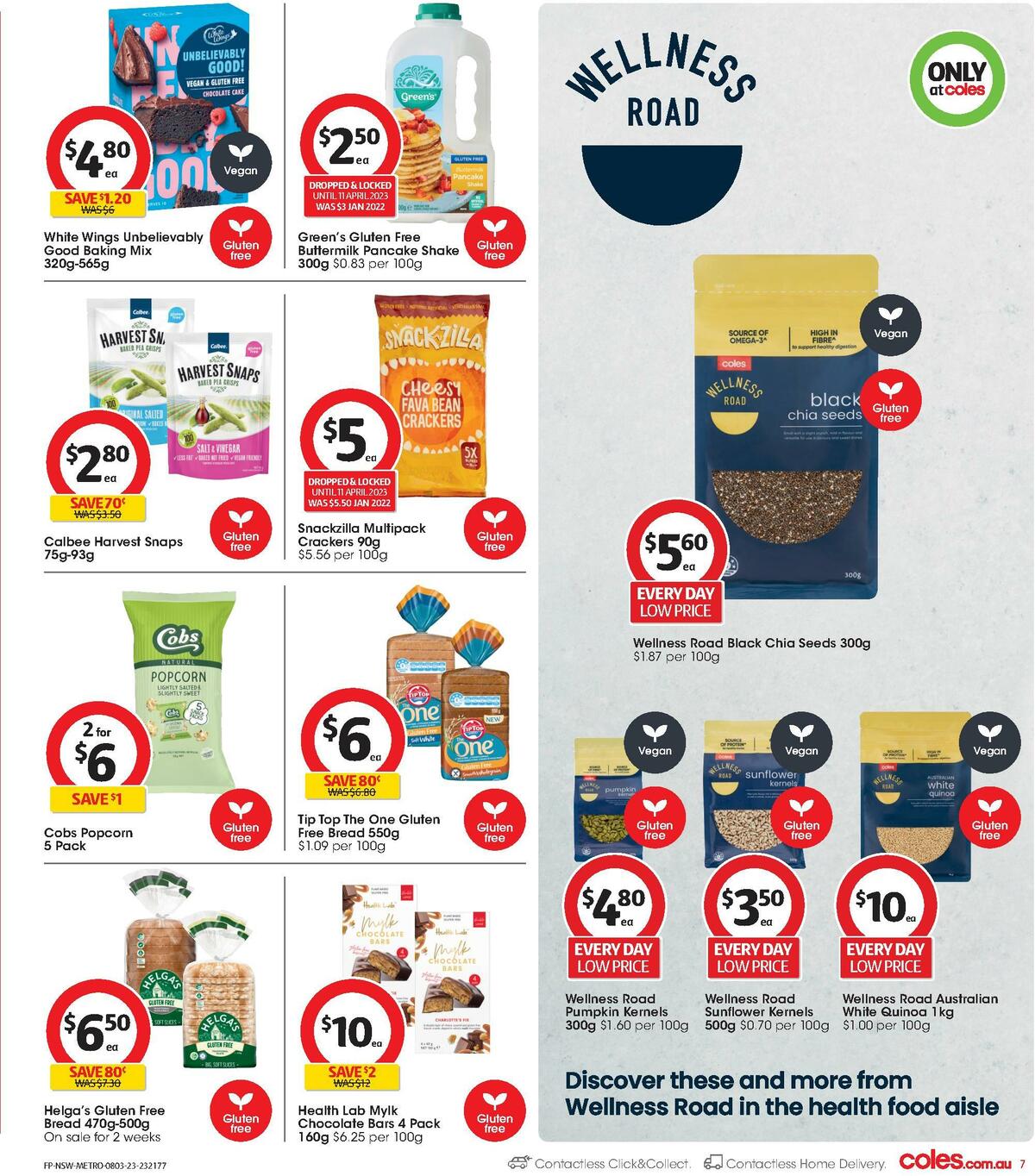 Coles Coeliac Awareness NSW METRO Catalogues from 8 March