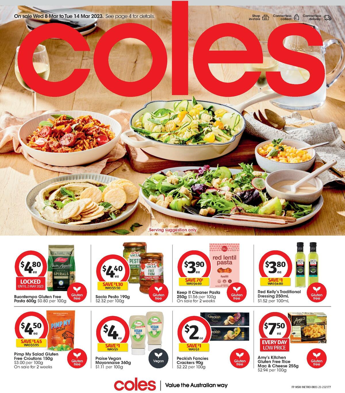 Coles Coeliac Awareness NSW METRO Catalogues from 8 March