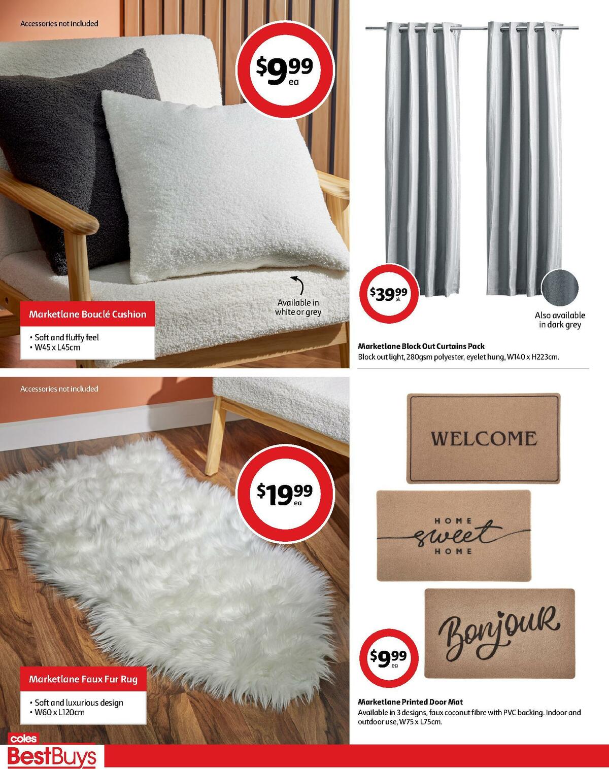 Coles Best Buys - Home Styling Catalogues from 10 March