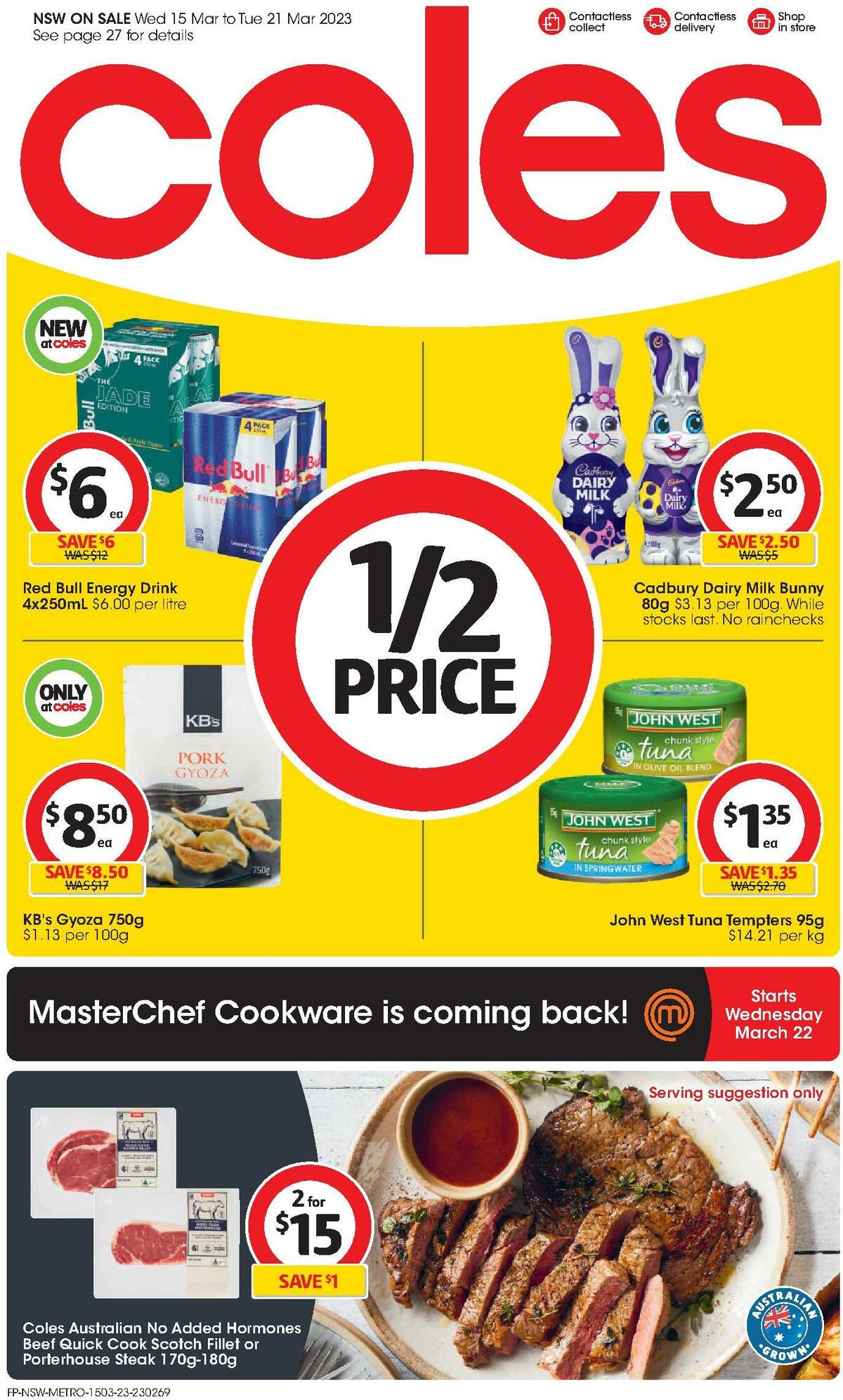 Coles Catalogues from 15 March