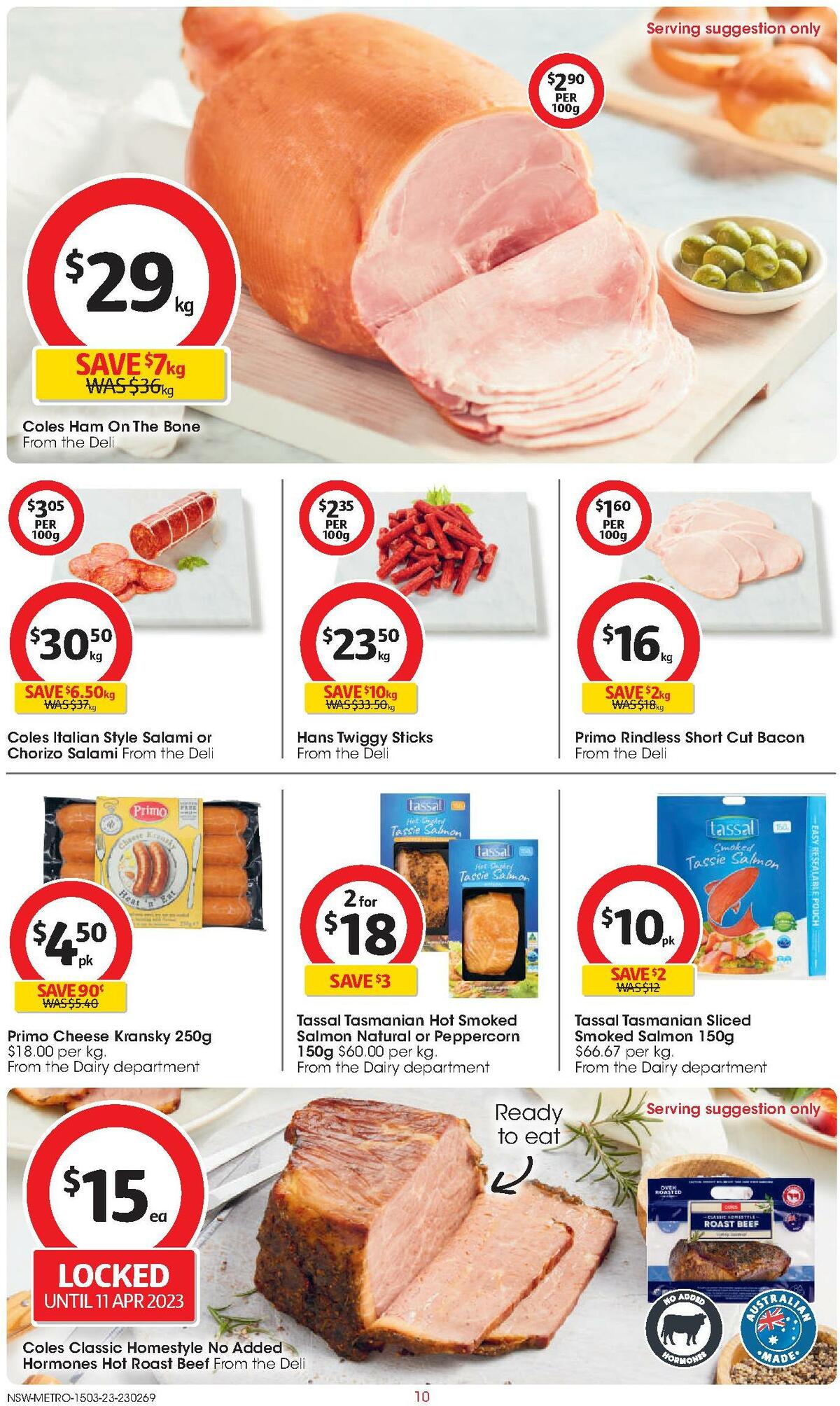 Coles Catalogues from 15 March