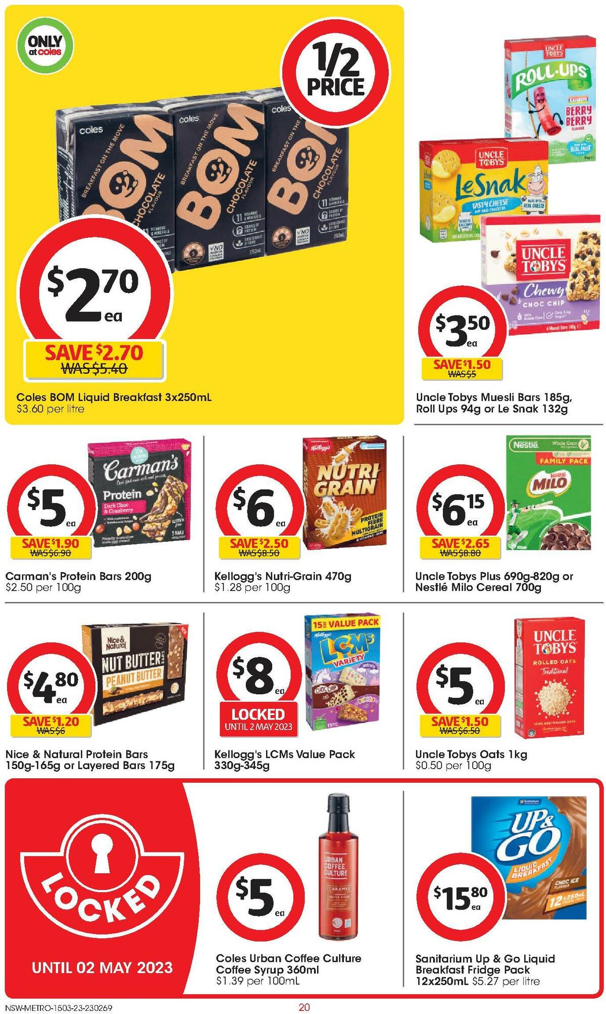Coles Catalogues from 15 March