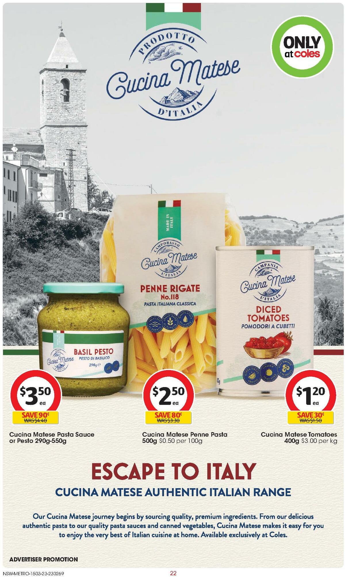 Coles Catalogues from 15 March