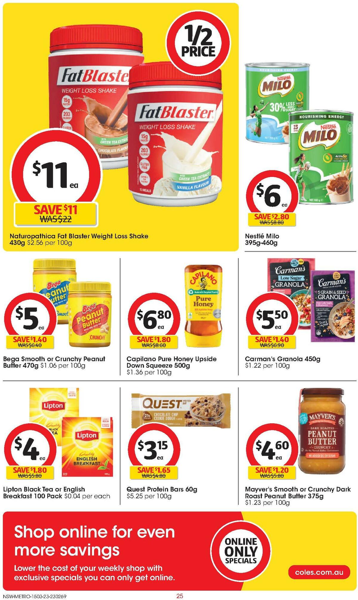 Coles Catalogues from 15 March