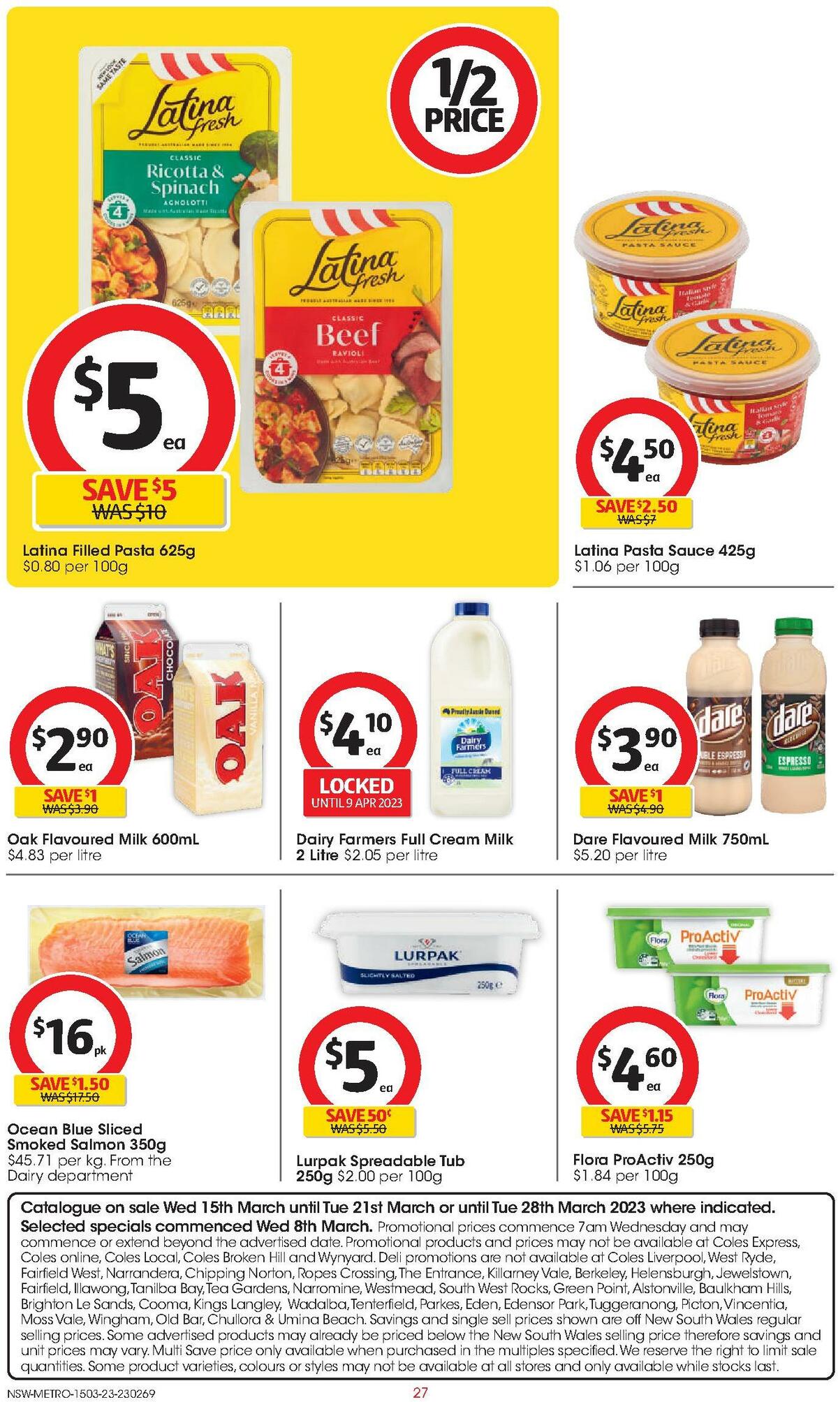 Coles Catalogues from 15 March