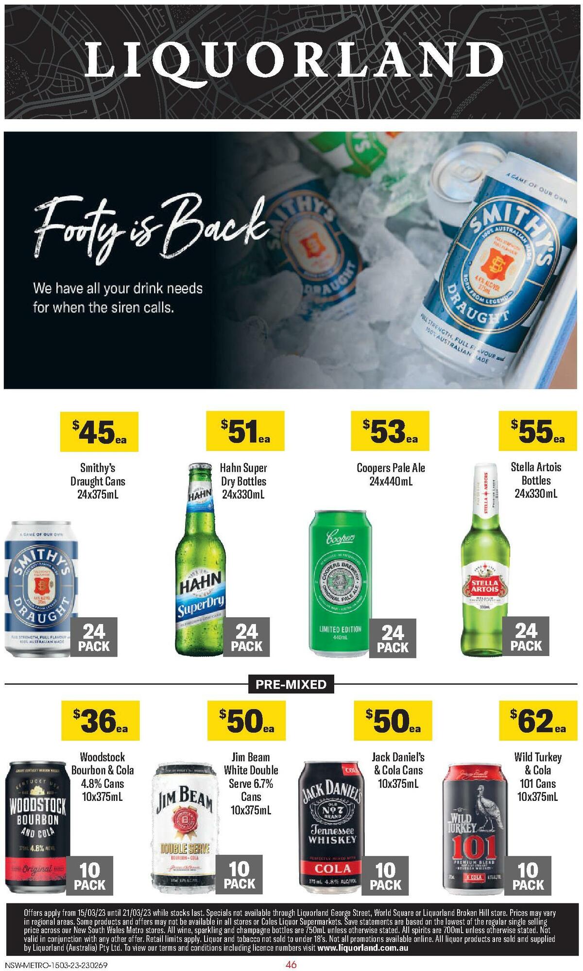 Coles Catalogues from 15 March