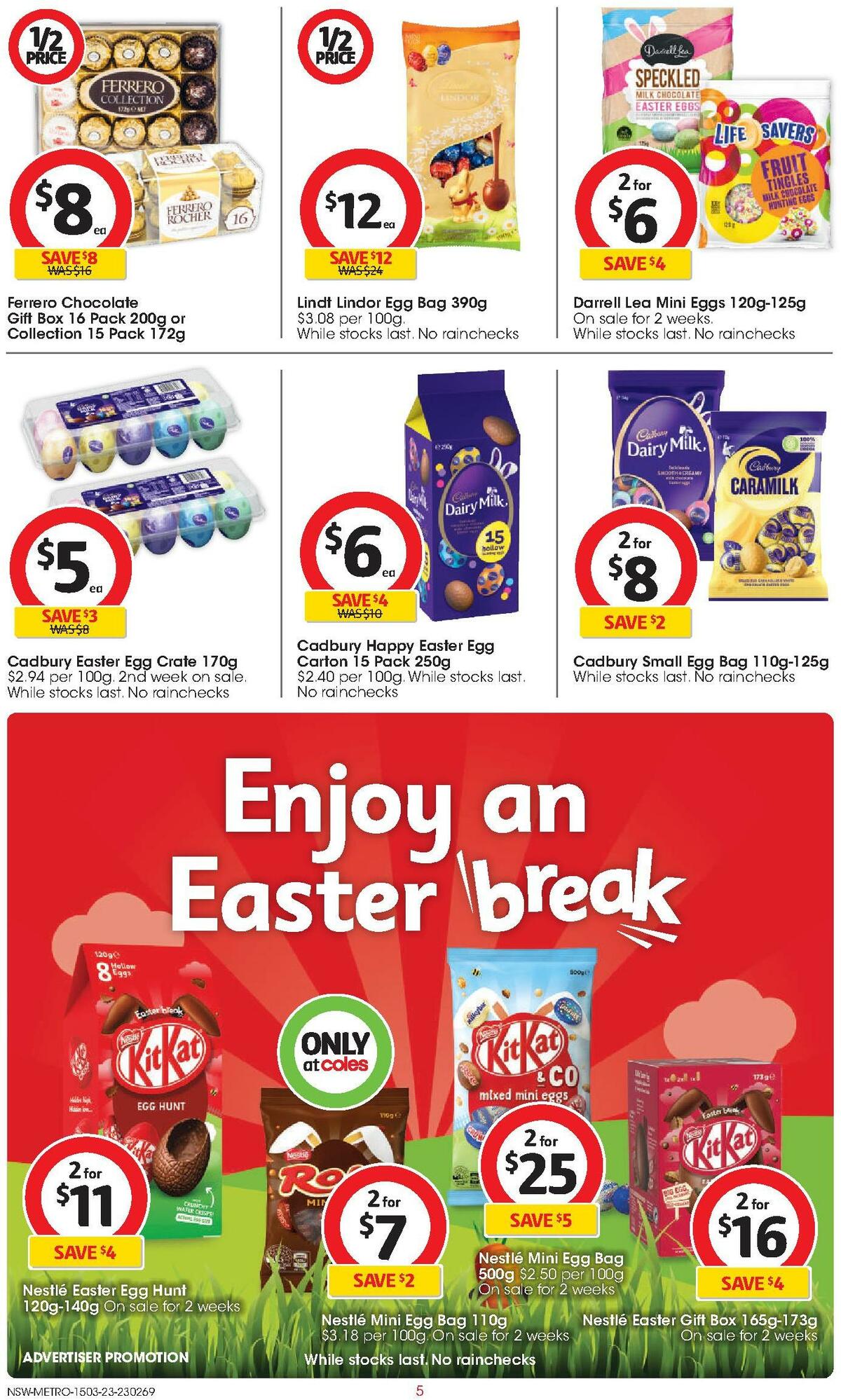 Coles Catalogues from 15 March
