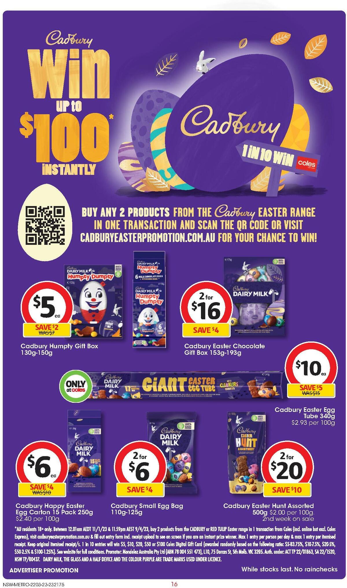 Coles Catalogues from 22 March