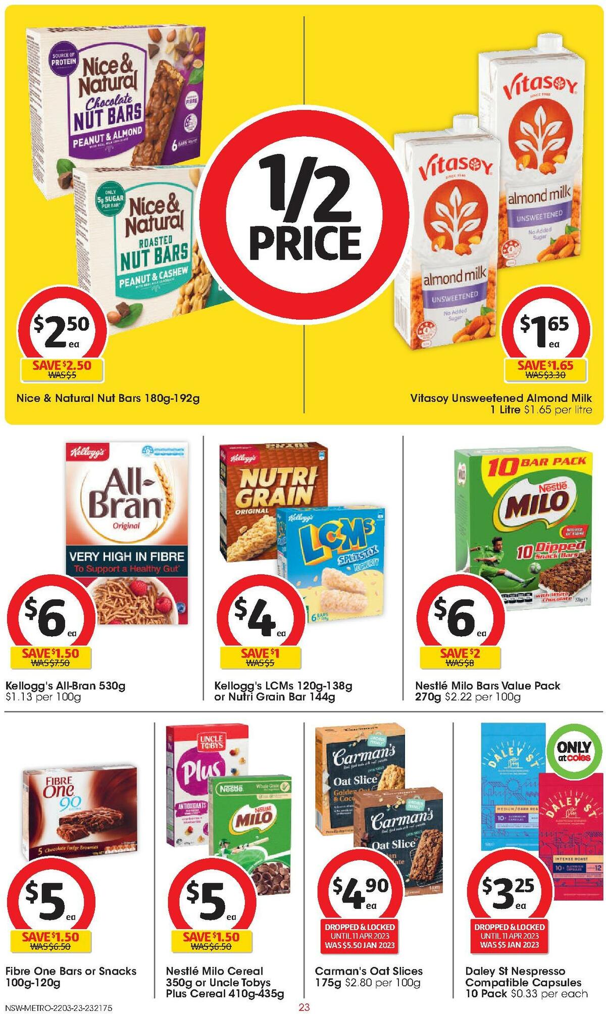 Coles Catalogues from 22 March