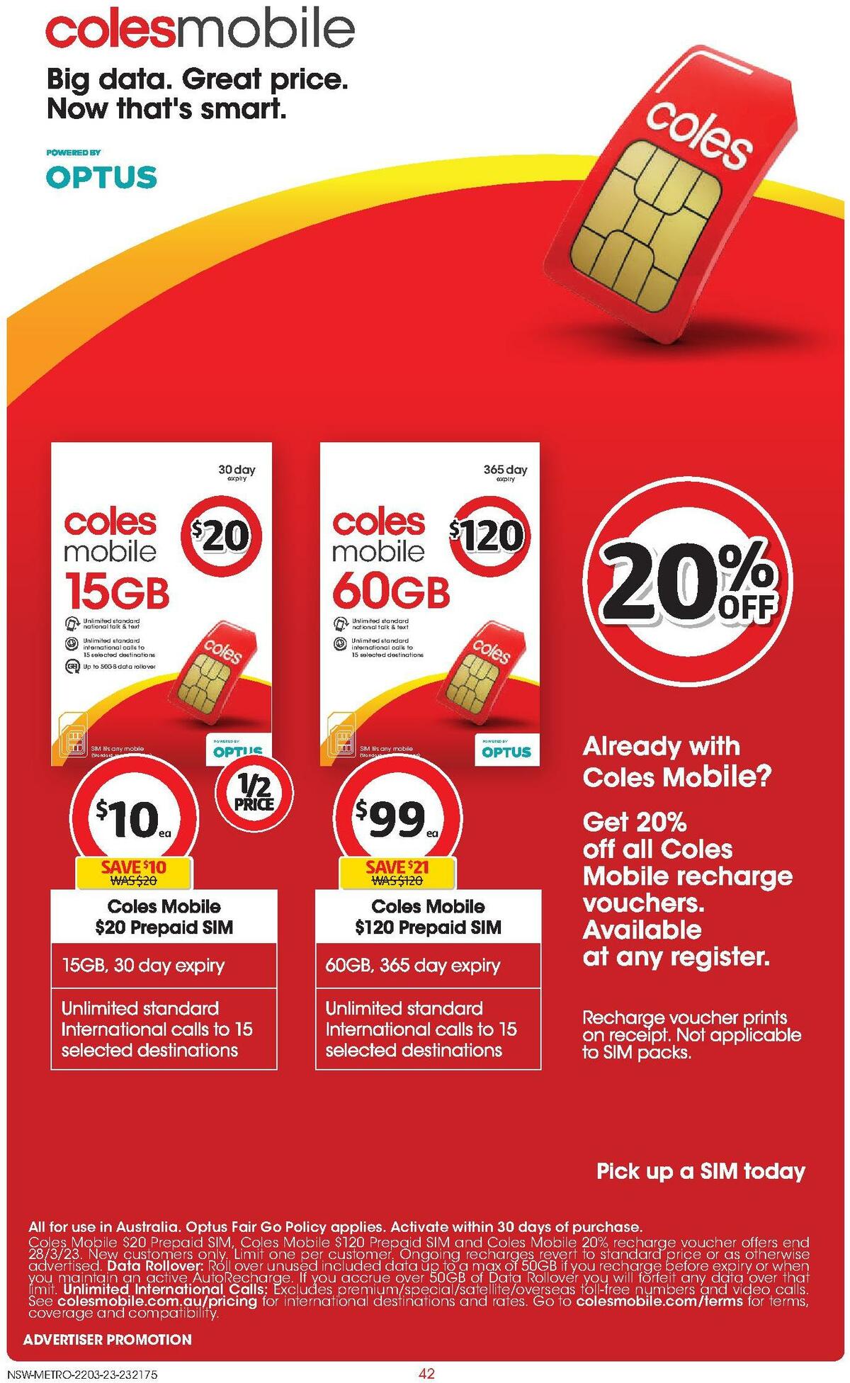 Coles Catalogues from 22 March