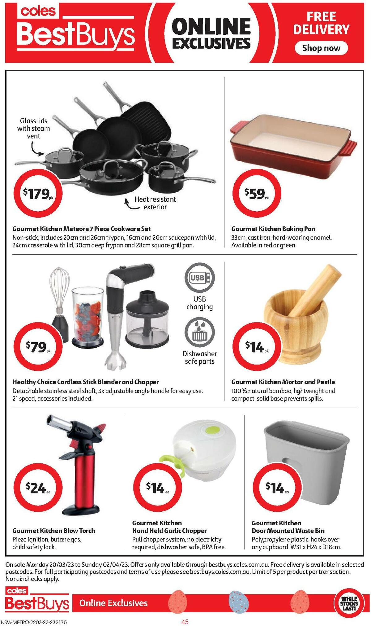 Coles Catalogues from 22 March