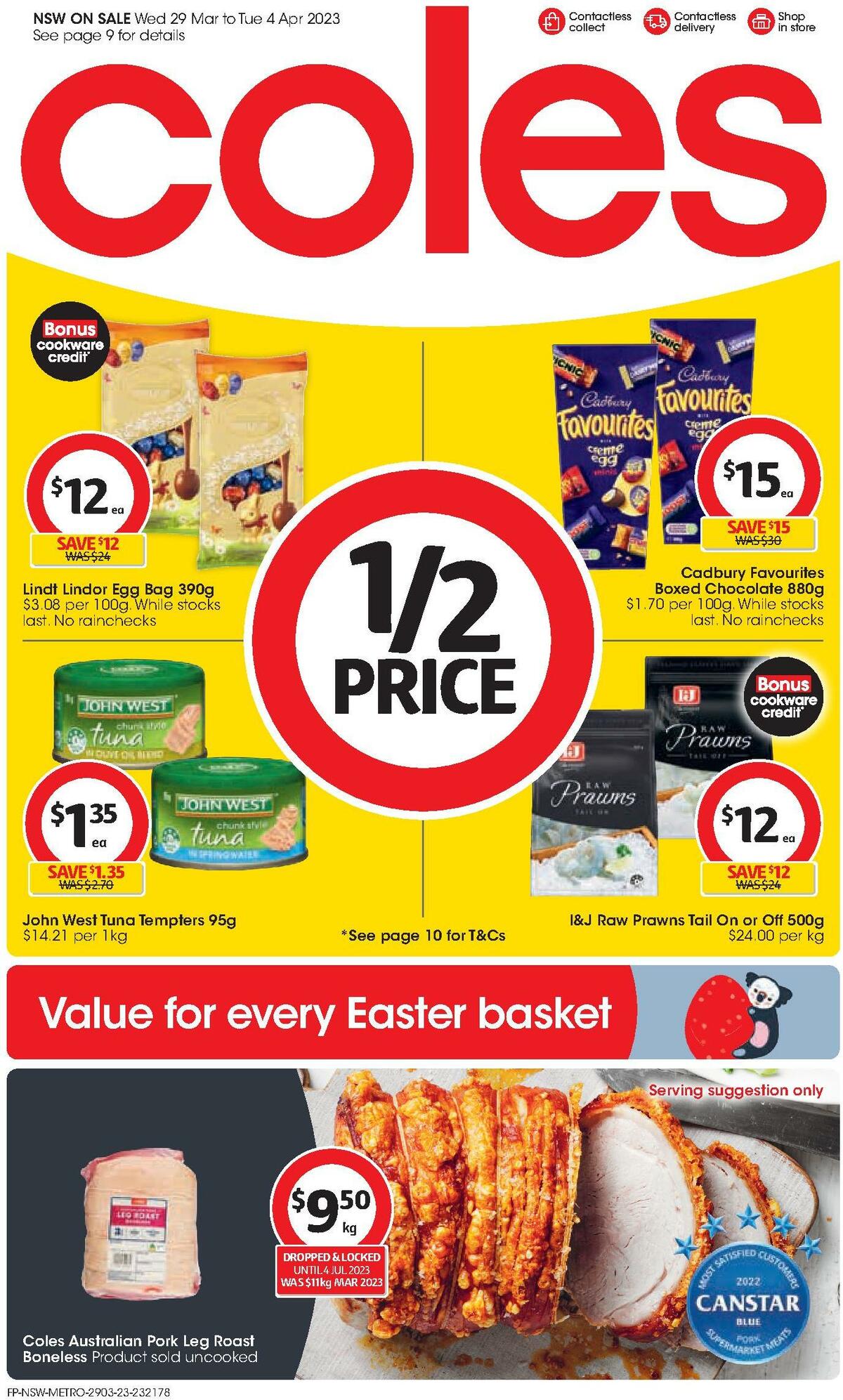 Coles Catalogues from 29 March