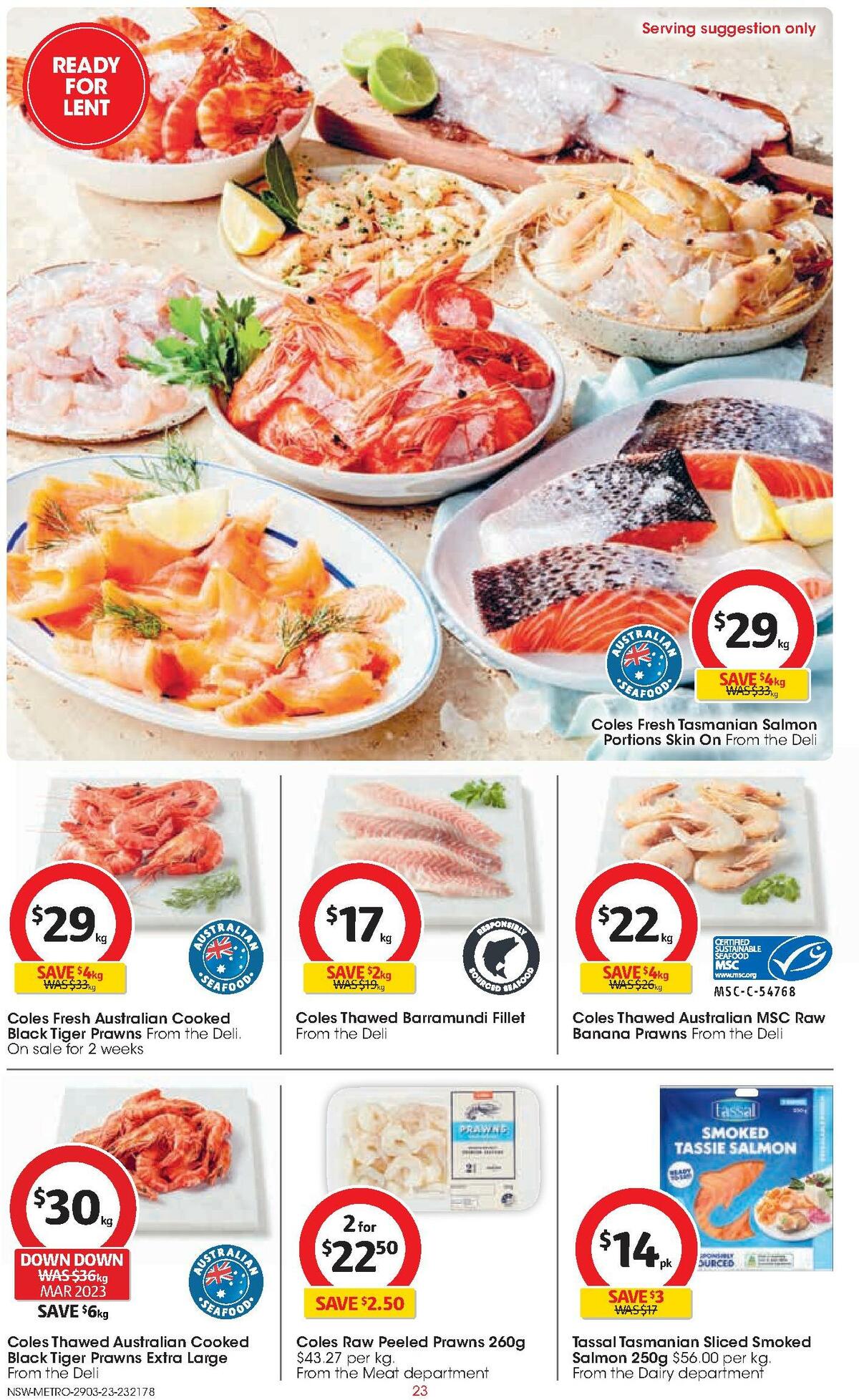 Coles Catalogues from 29 March