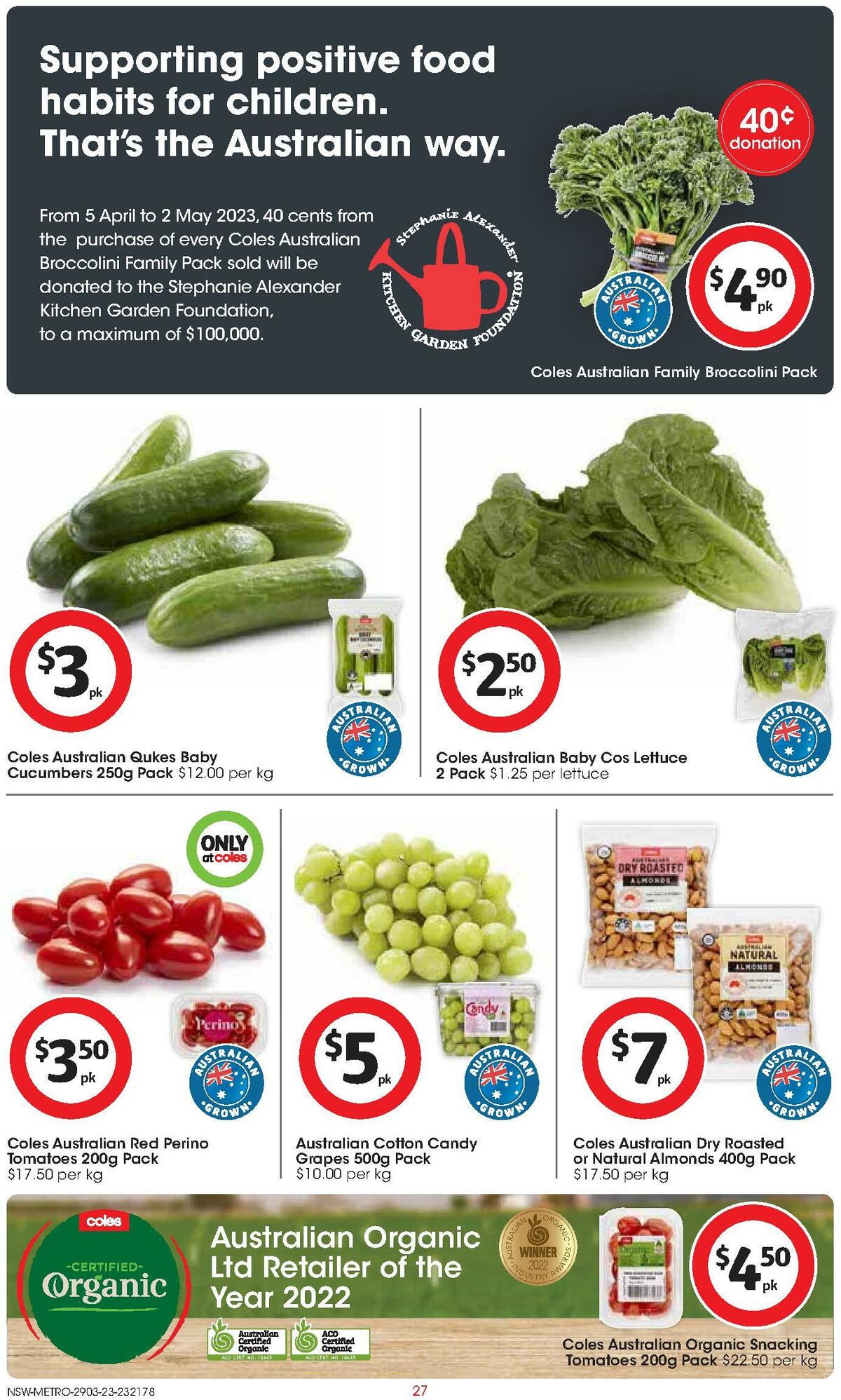 Coles Catalogues from 29 March