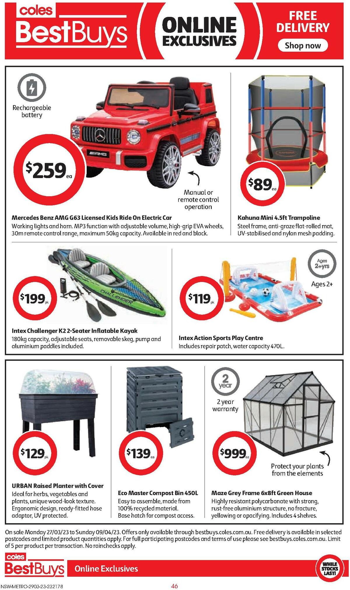 Coles Catalogues from 29 March