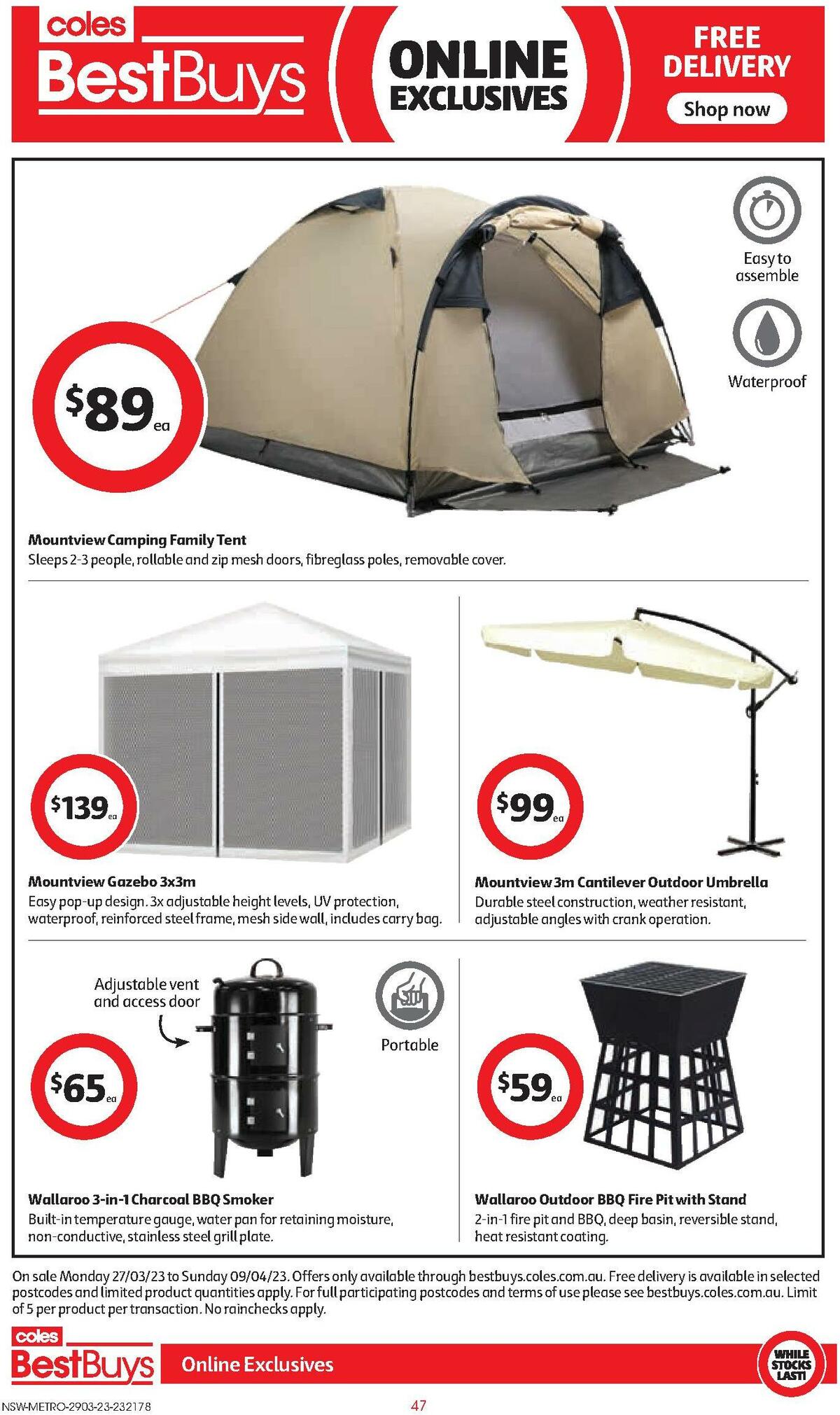 Coles Catalogues from 29 March