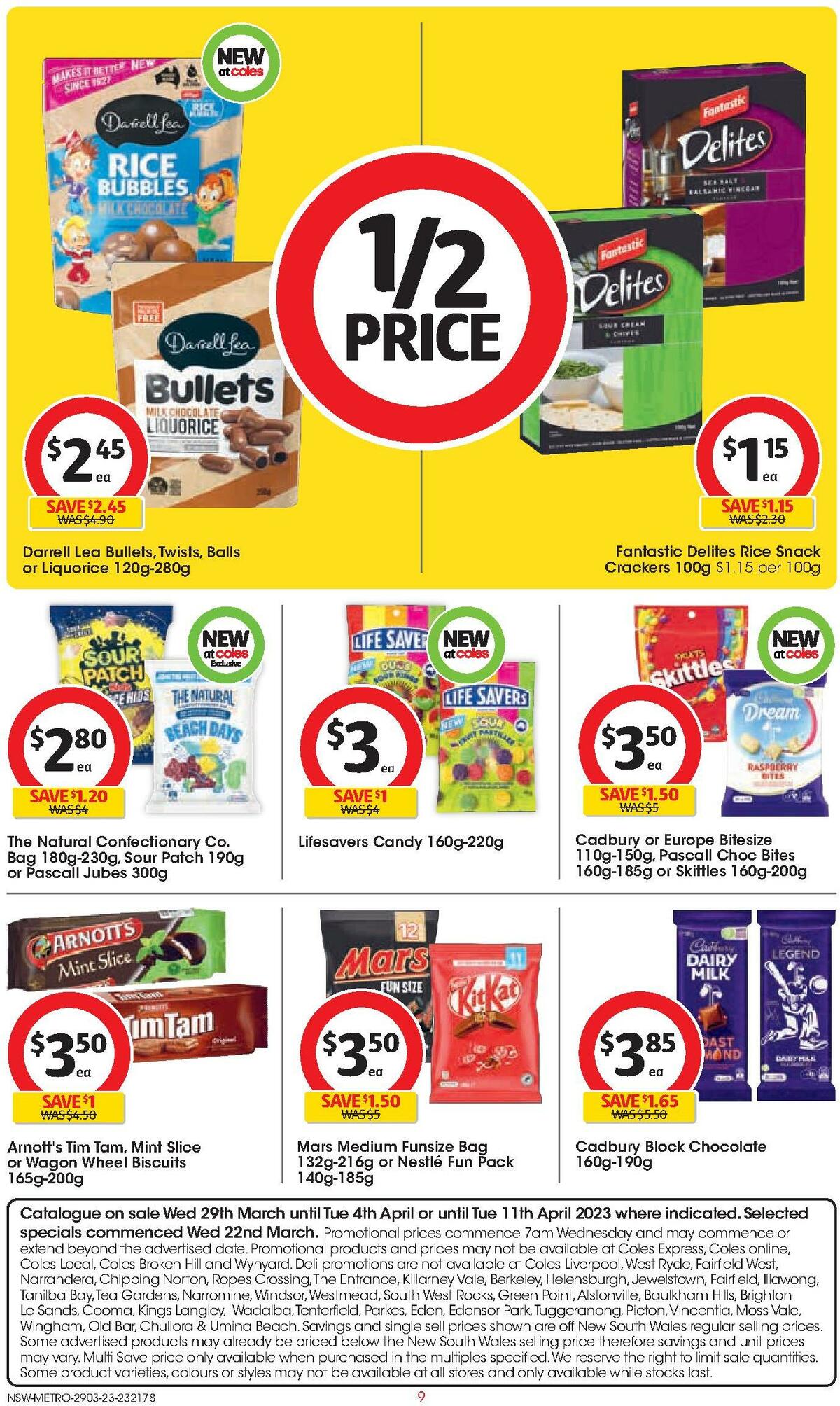 Coles Catalogues from 29 March